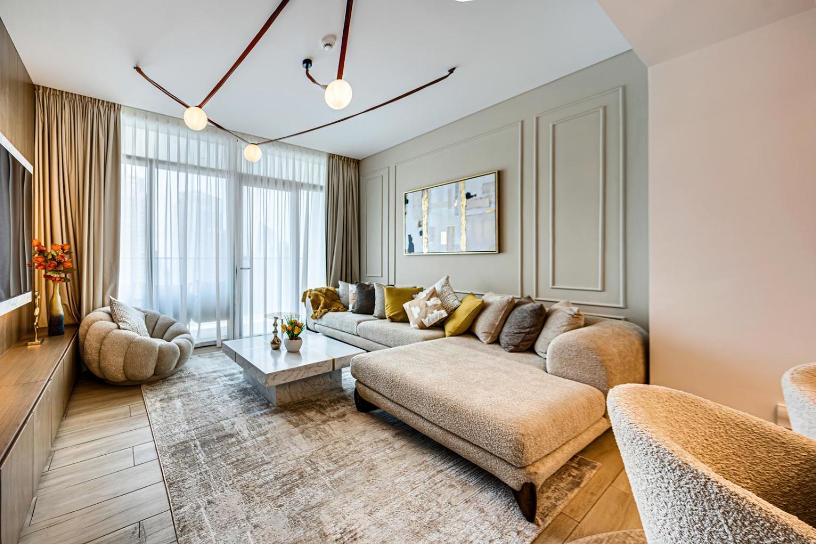Stylish 2br In Creek Harbour Apartment