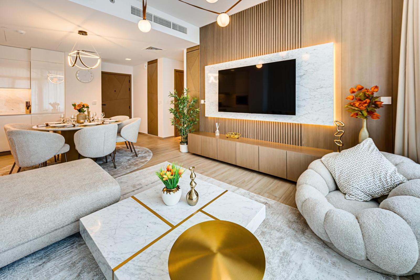 Apartment Stylish 2br In Creek Harbour