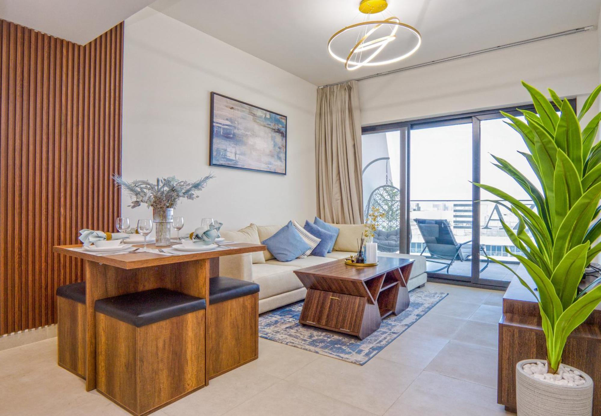 Easygo - Elegant 1bdr Al Jaddaf - Bcr813 Daire Dubai
