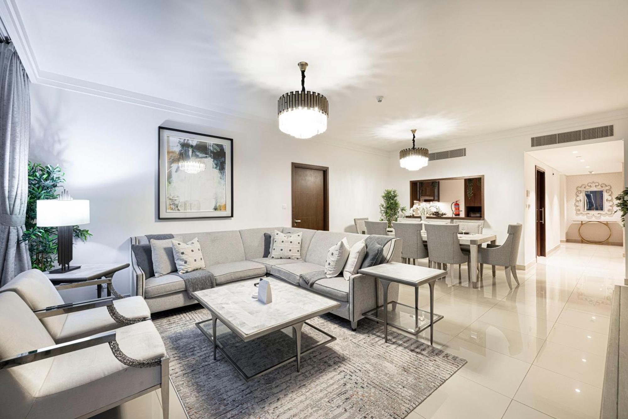 Full Burj Khalifa - 3 Bedroom + Maid In Downtown Dubai