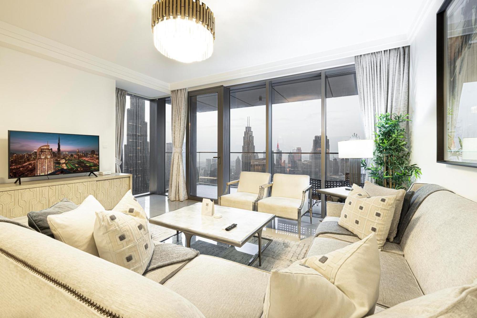 Full Burj Khalifa - 3 Bedroom + Maid In Downtown * Dubai