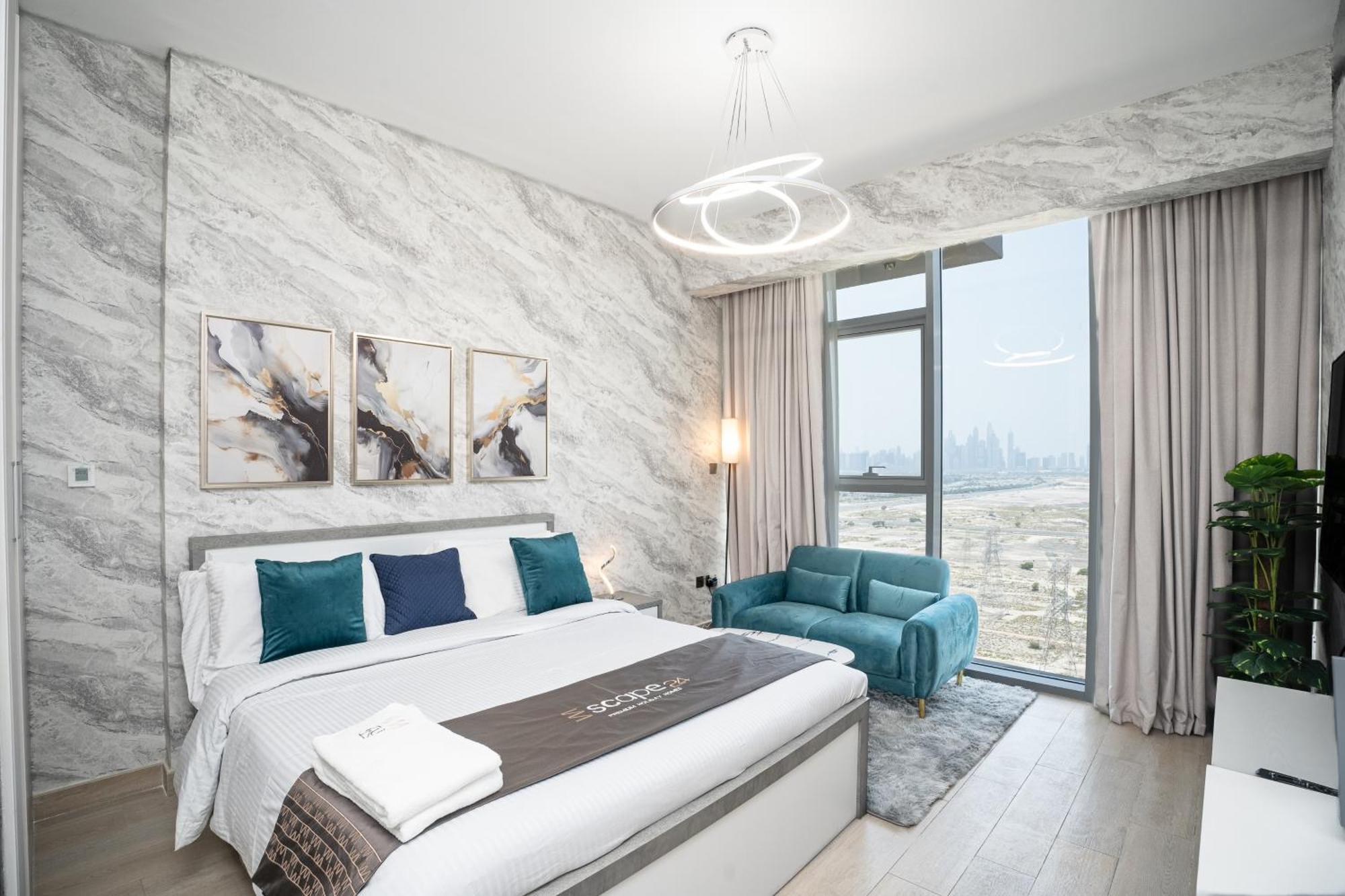 Apartment Escape24 Modern Bloom Tower Jumeirah Village Circle Jvc *