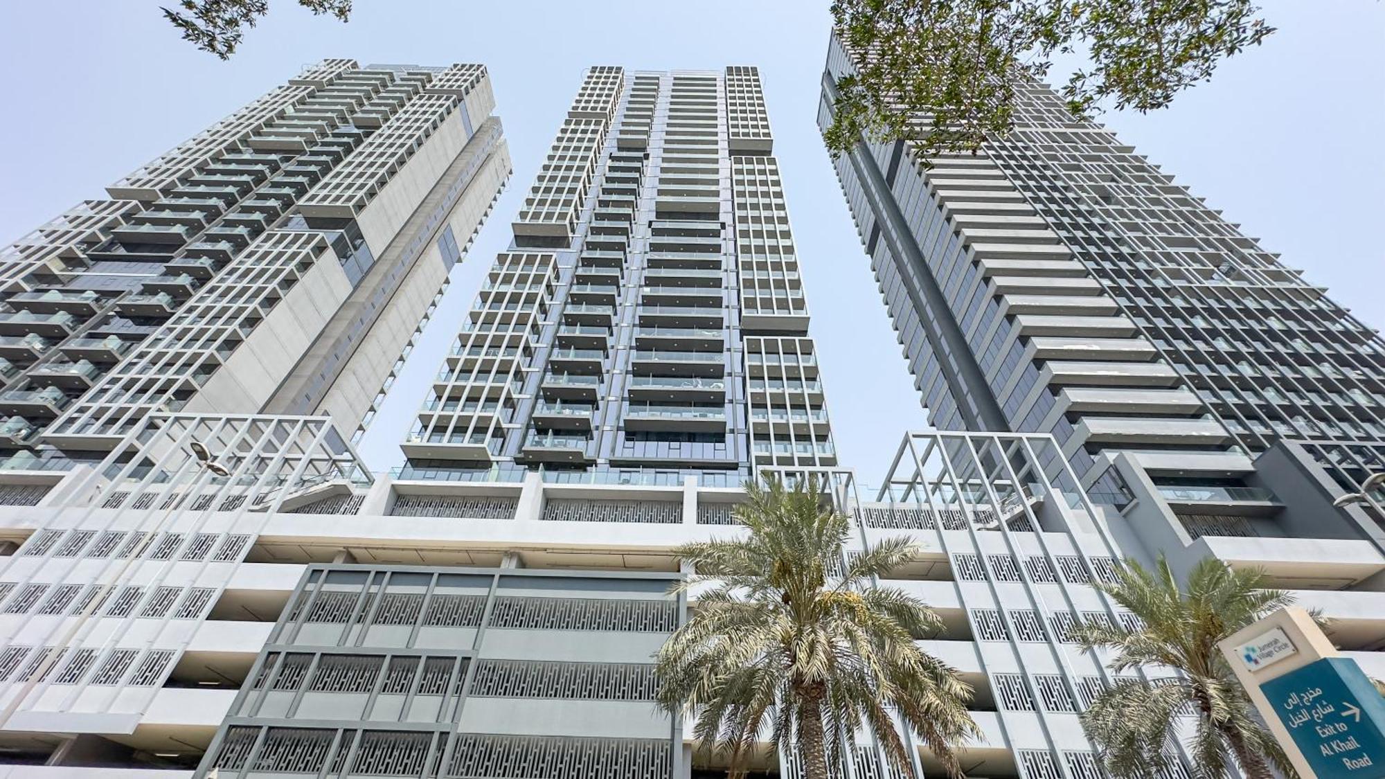 Escape24 Modern Bloom Tower Jumeirah Village Circle Jvc