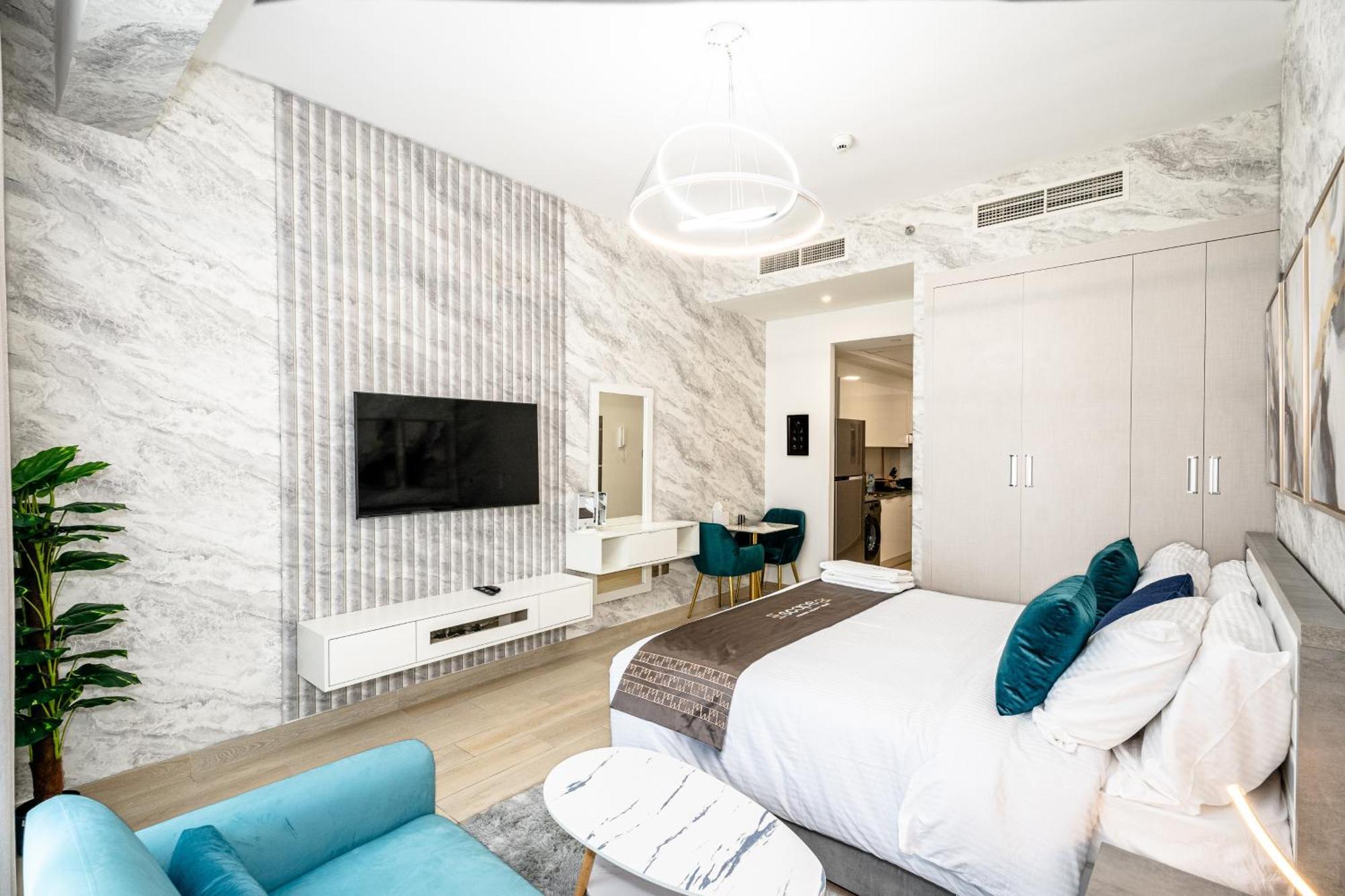 Apartment Escape24 Modern Bloom Tower Jumeirah Village Circle Jvc