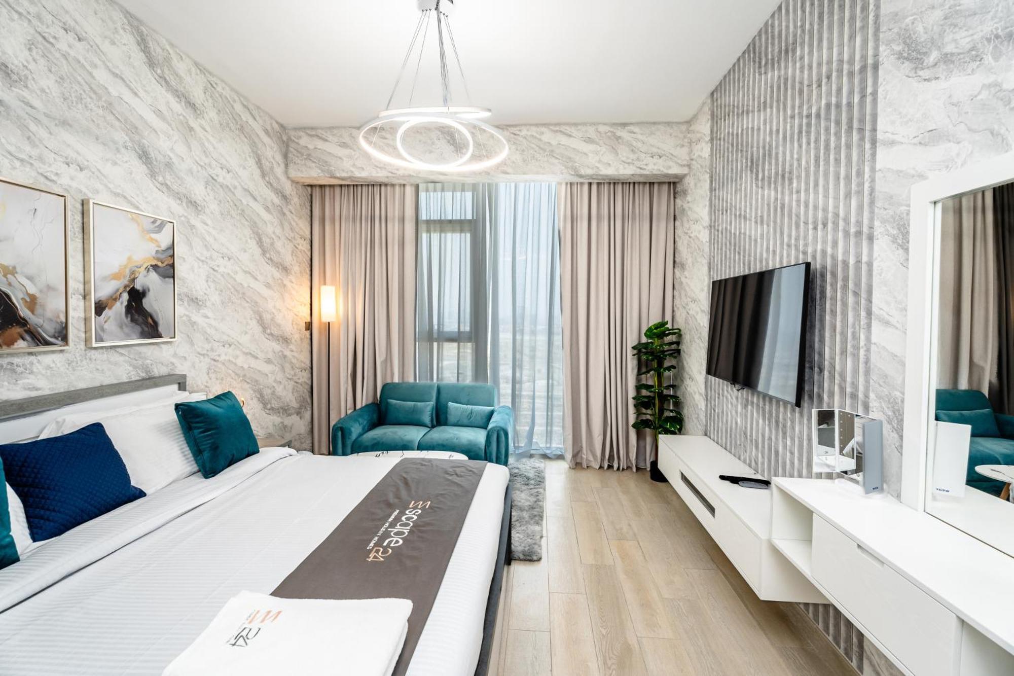 Apartment Escape24 Modern Bloom Tower Jumeirah Village Circle Jvc *