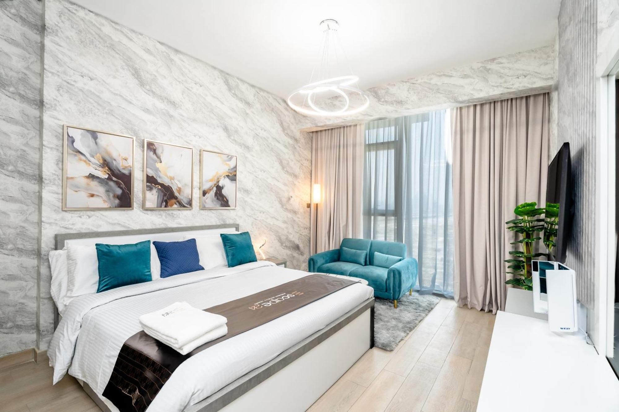 Escape24 Modern Bloom Tower Jumeirah Village Circle Jvc Apartment
