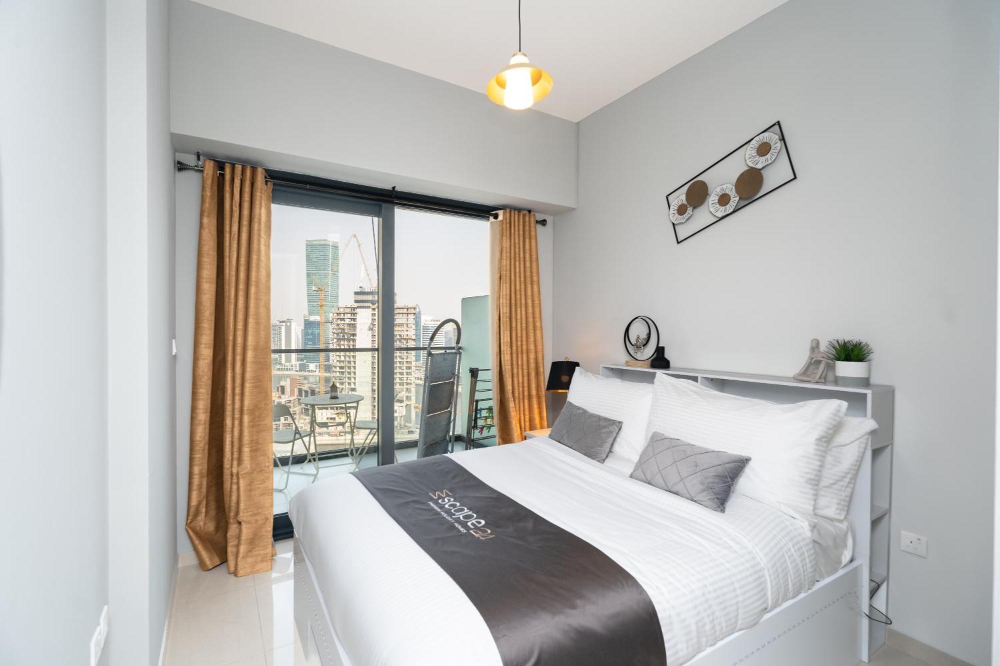 Zada Tower 1br In Business Bay Near Metro & Burj Khalifa - Escape 24 Homes * Dubai