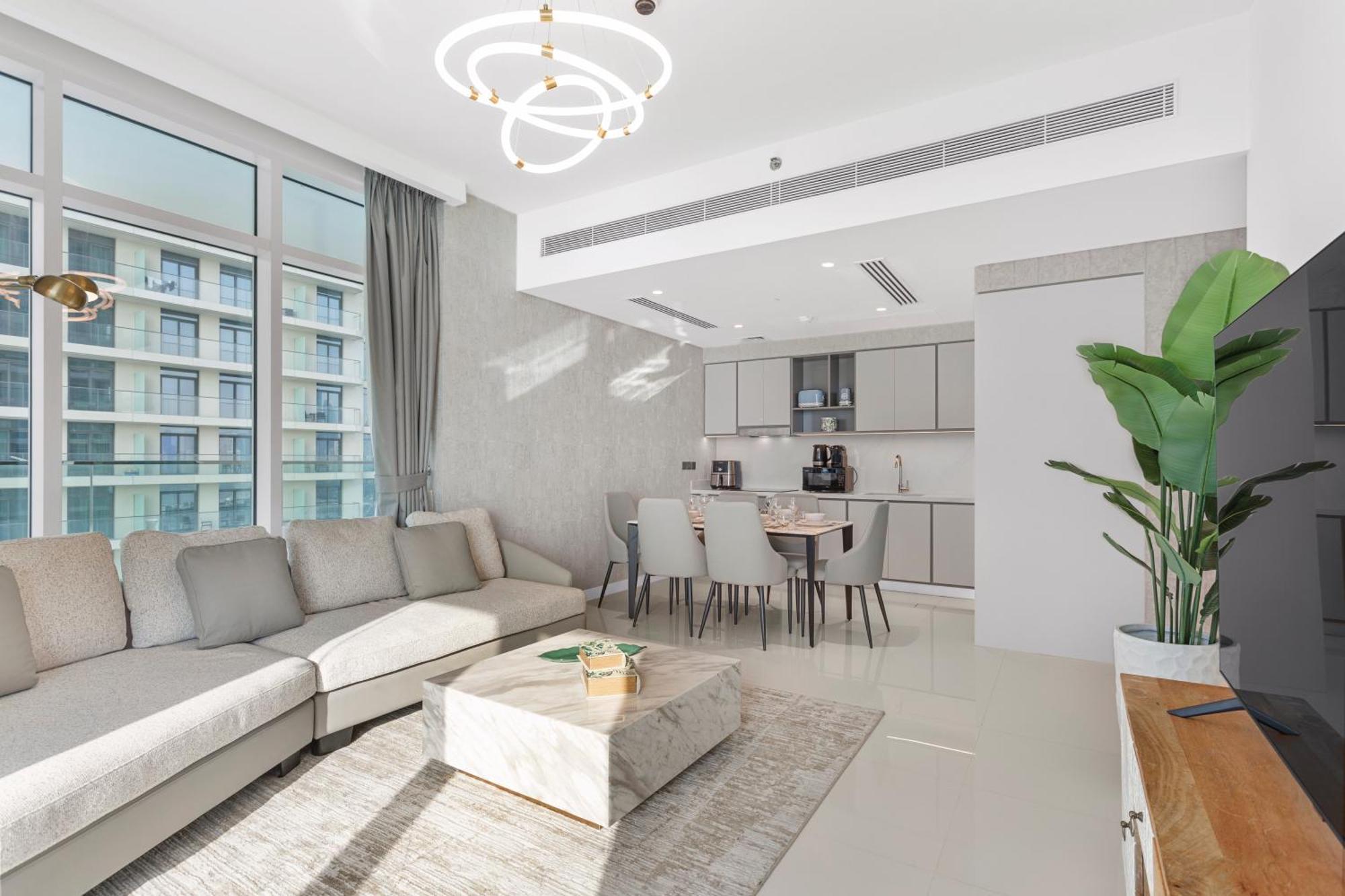 Apartamento Tropical W Private In Emaar Beachfront Dubai