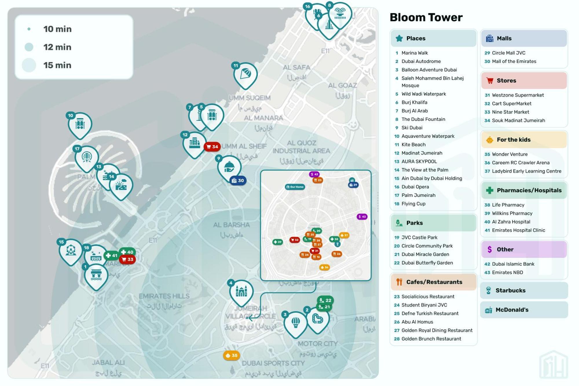 Cozy 29th Floor, Bloom Towers Marina View Apartamento *