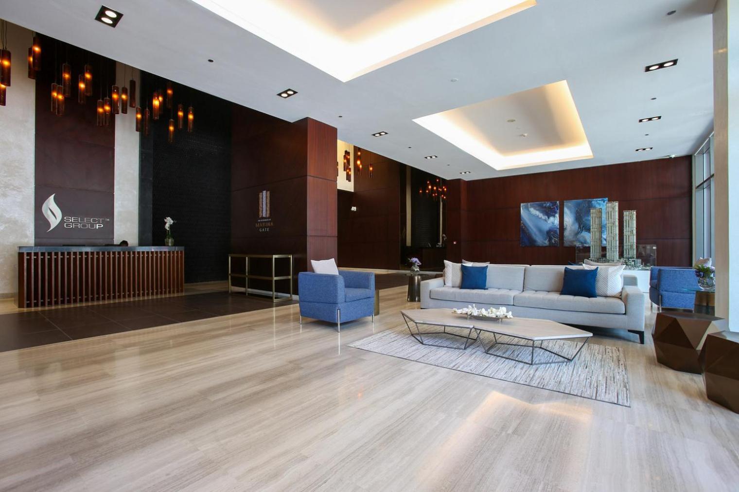 Apartment Blueground Marina Gate Gym Elevator Pool Dxb-820