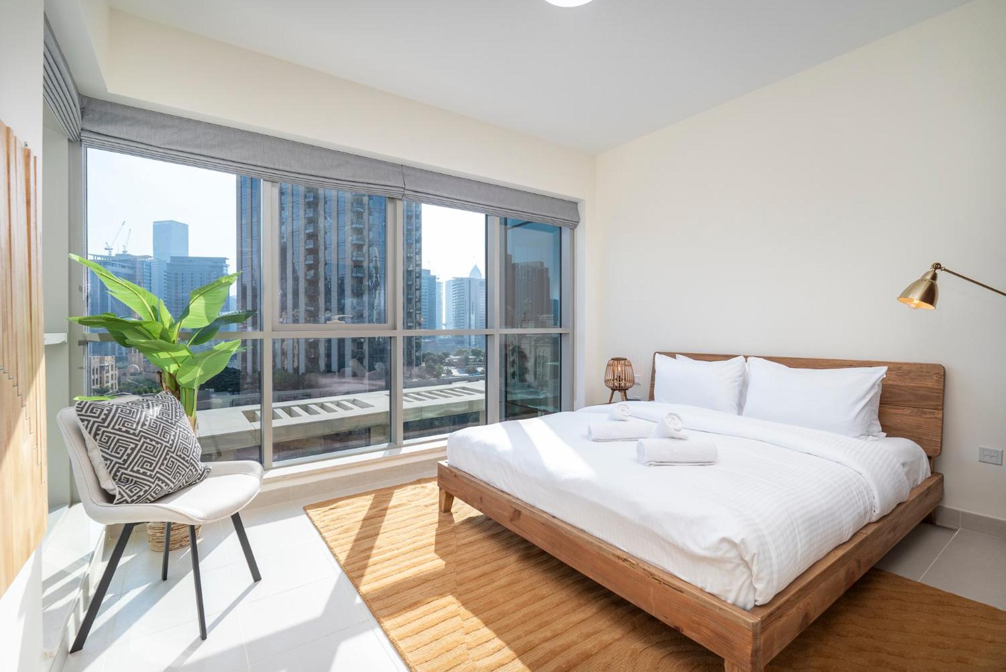 Daire Boulevard 2 Br- Burj Khalifa-dubai Mall- Pool-gym