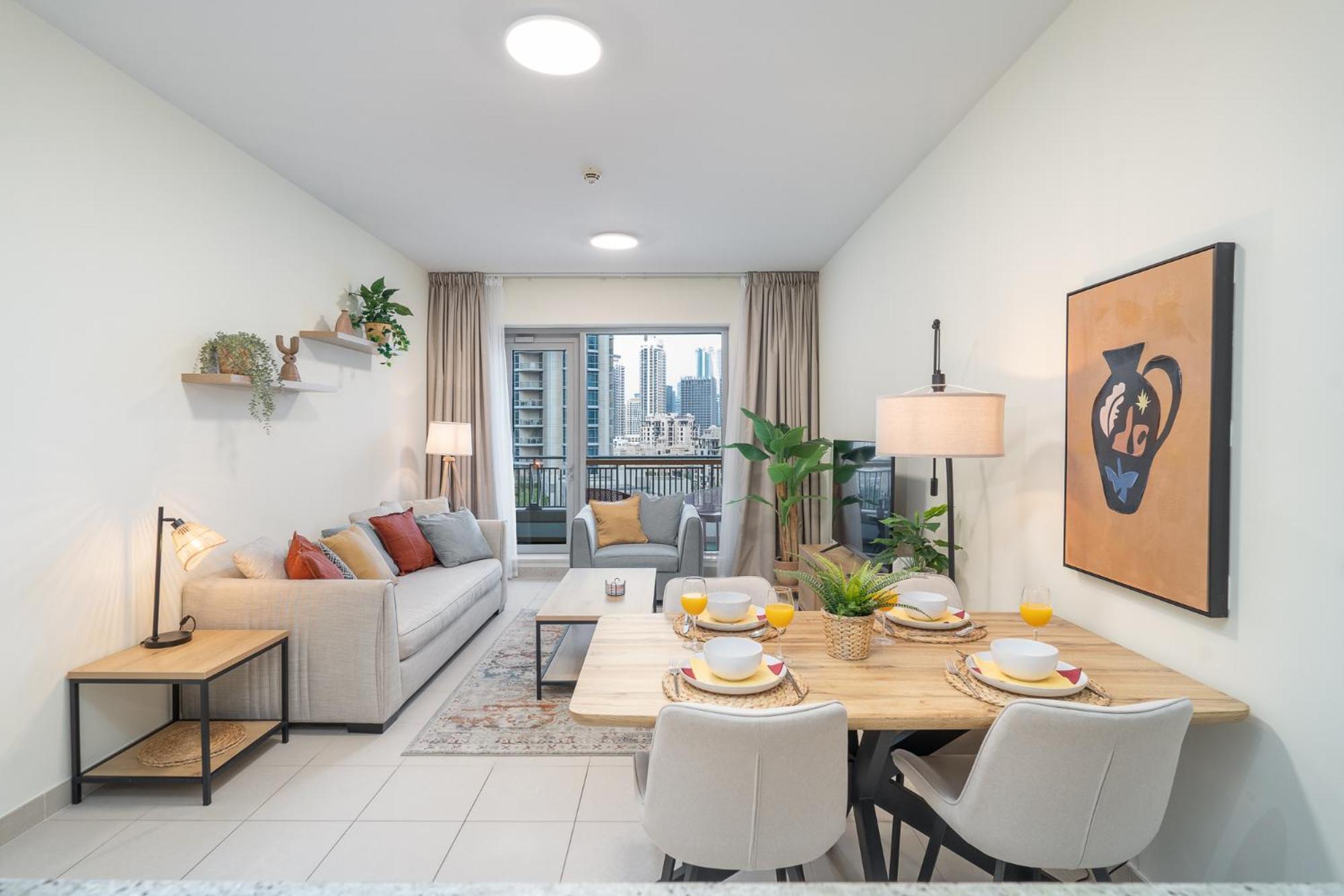 Boulevard 2 Br- Burj Khalifa-dubai Mall- Pool-gym Daire Dubai