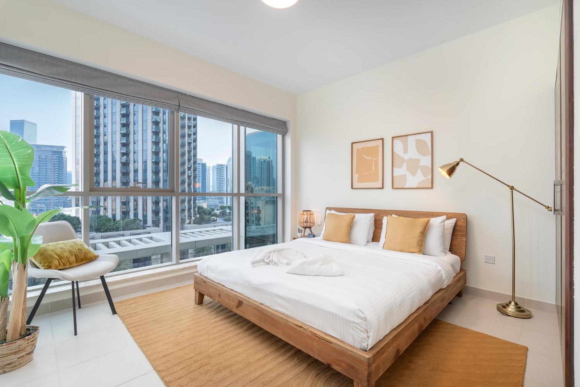 Daire Boulevard 2 Br- Burj Khalifa-dubai Mall- Pool-gym