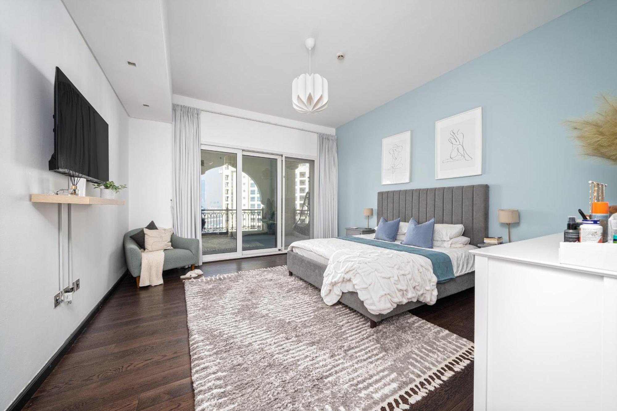 Apartment Alh Vacay - Newly Furnished 3 Bedroom In Marina Residences