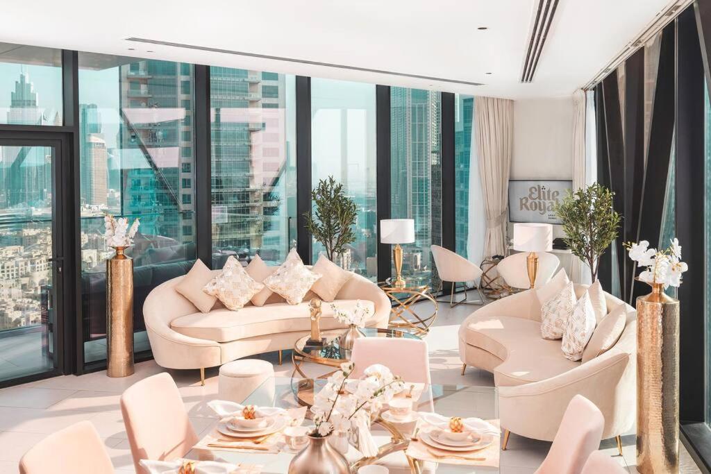 Elite Royal - Sky Series - Panoramic Burj Khalifa, Skyline & Fountain View - Admiral *