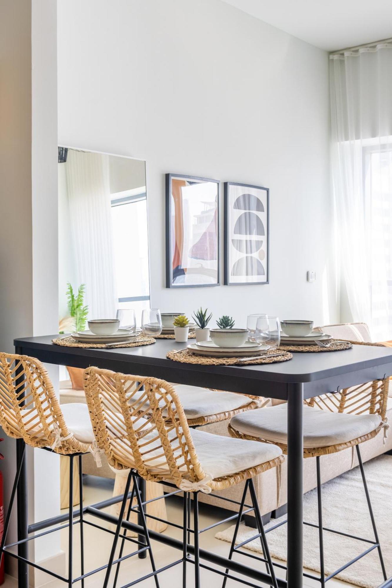 Daire Skyline Downtown 1br At Bellevue Walk To Burj