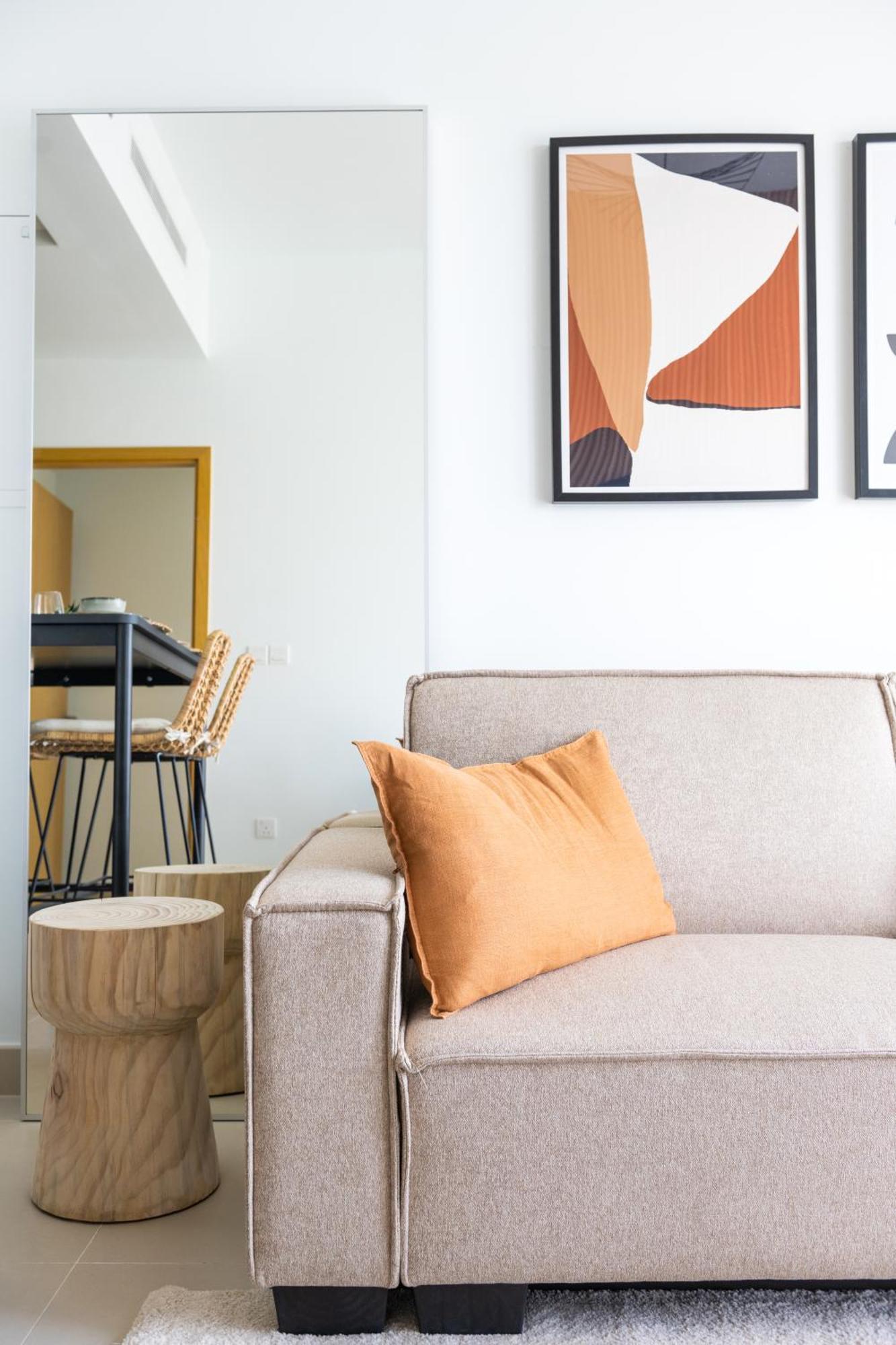 Daire Skyline Downtown 1br At Bellevue Walk To Burj *