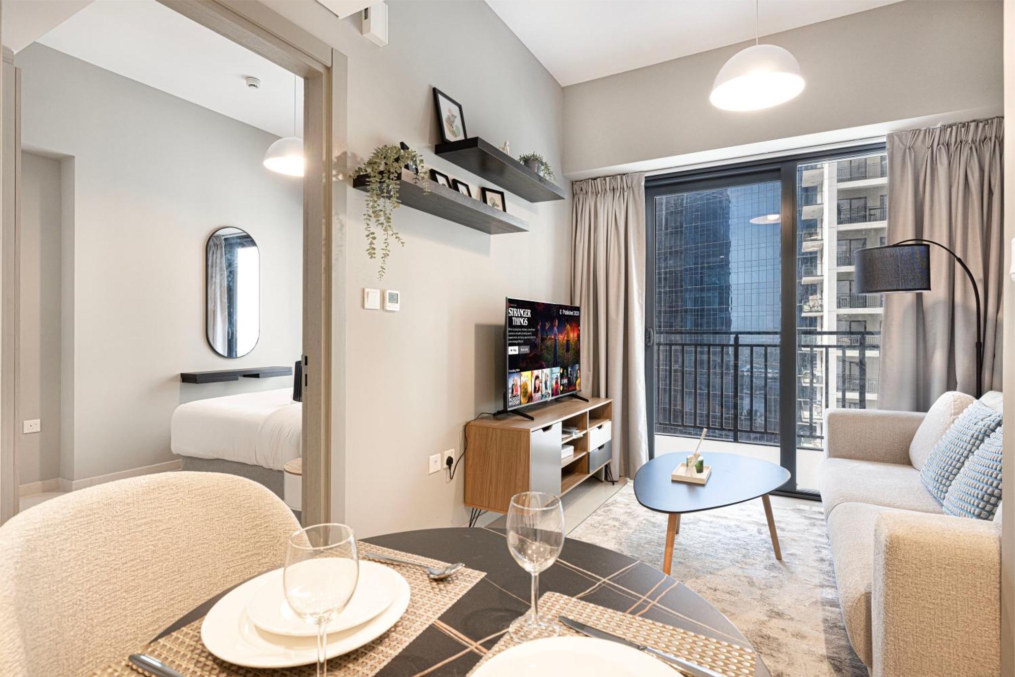 Apartment Stunning 1br With View - Zada Tower, Business Bay *