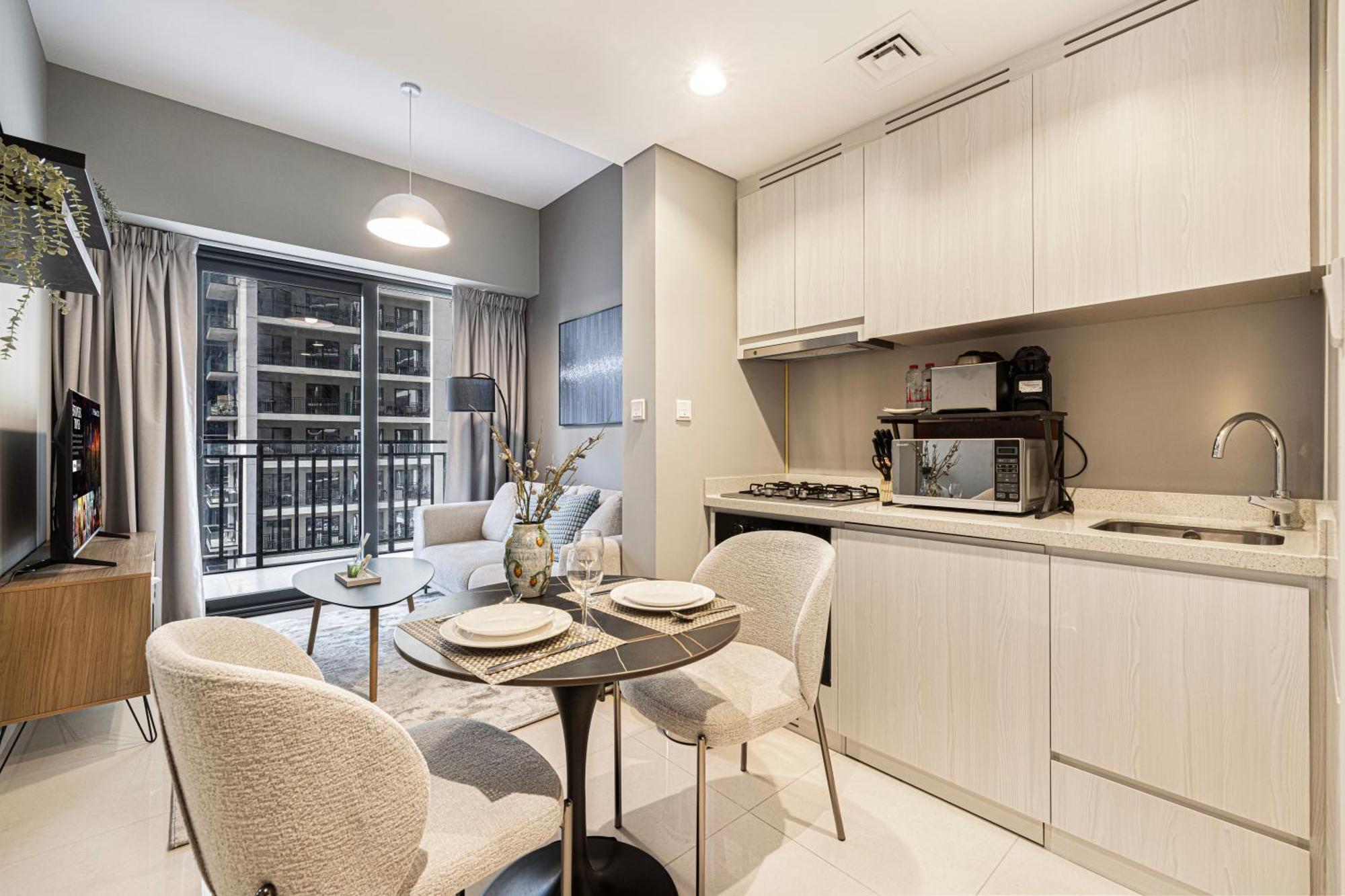 Apartment Stunning 1br With View - Zada Tower, Business Bay Dubai