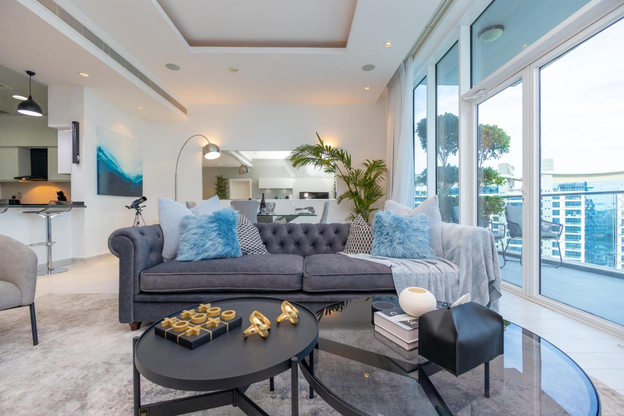 Apartamento Welhome - Oceanfront Elegance 1br With Palm & Sea Views *