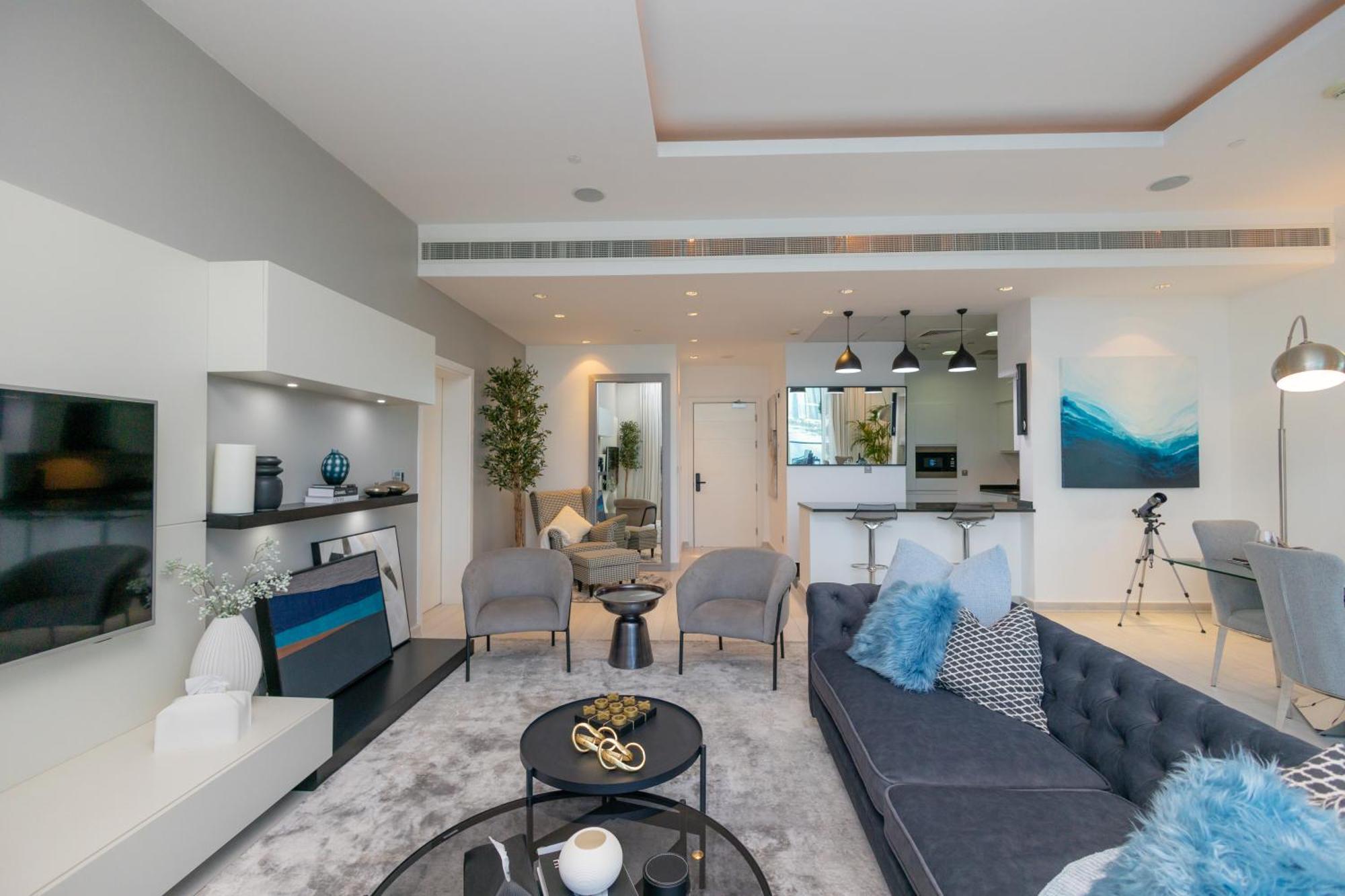 Apartamento Welhome - Oceanfront Elegance 1br With Palm & Sea Views