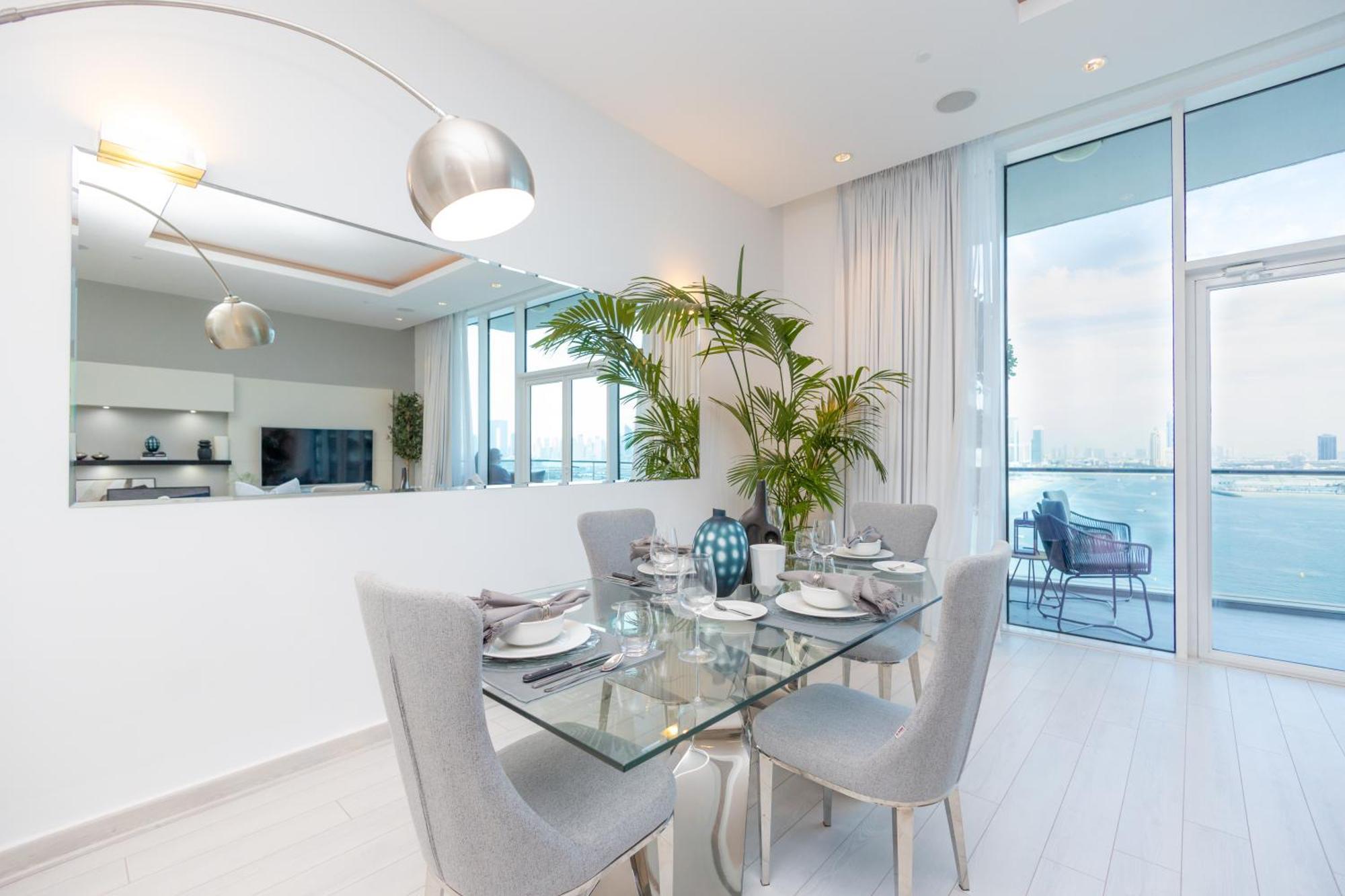 Apartamento Welhome - Oceanfront Elegance 1br With Palm & Sea Views