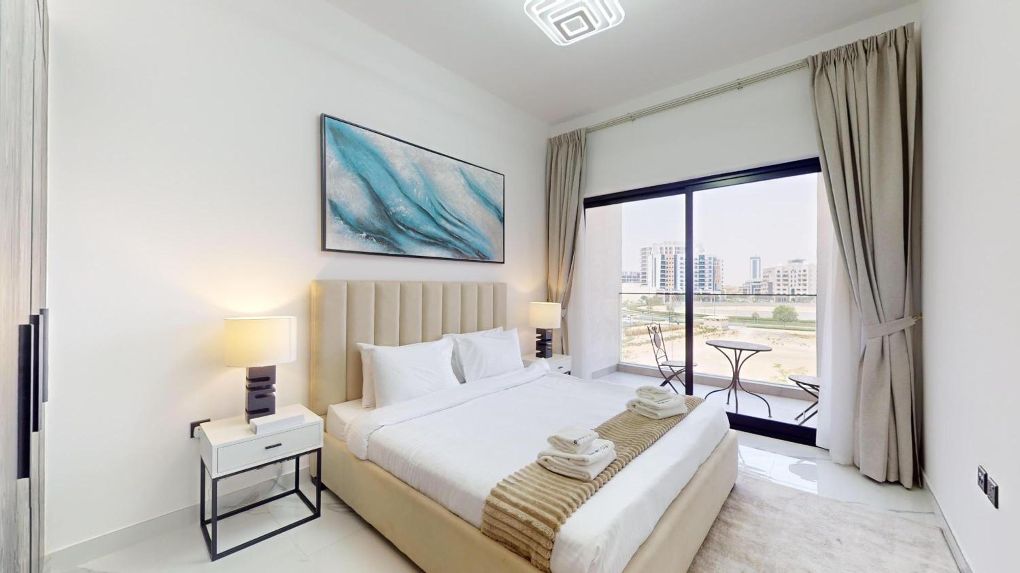 Apartment Primestay - Elegant 1br In Gardenia Livings - Arjan Dubai