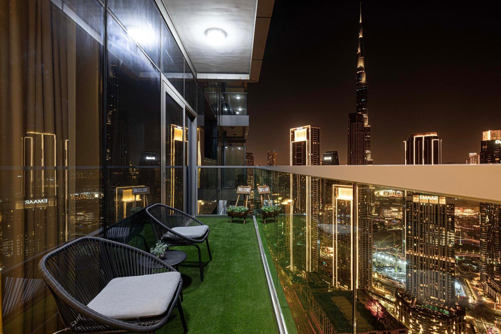 Paramount Midtown, Infinity Pool, Burj Skyline Views Apartamento
