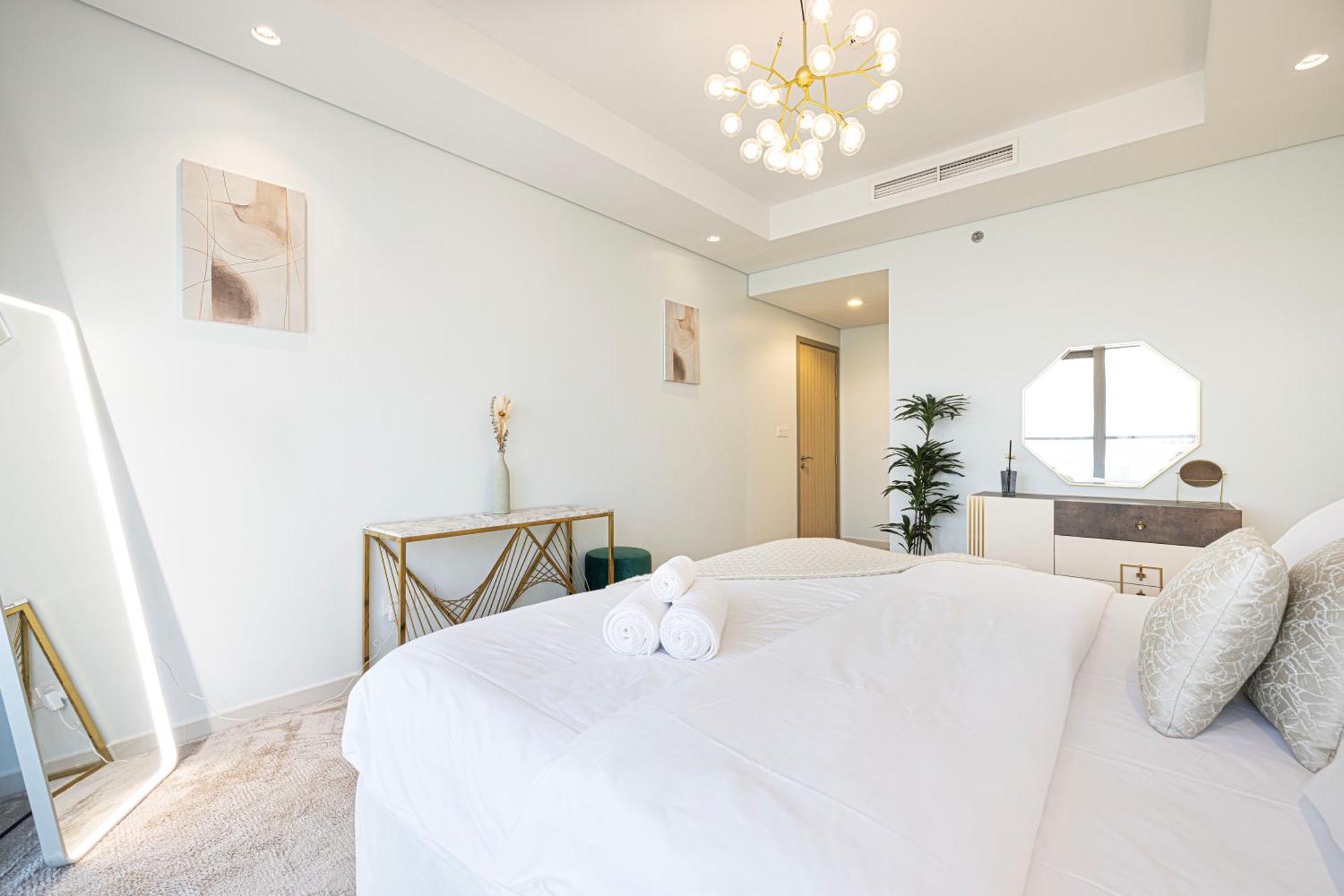 Apartamento Paramount Midtown, Infinity Pool, Burj Skyline Views *