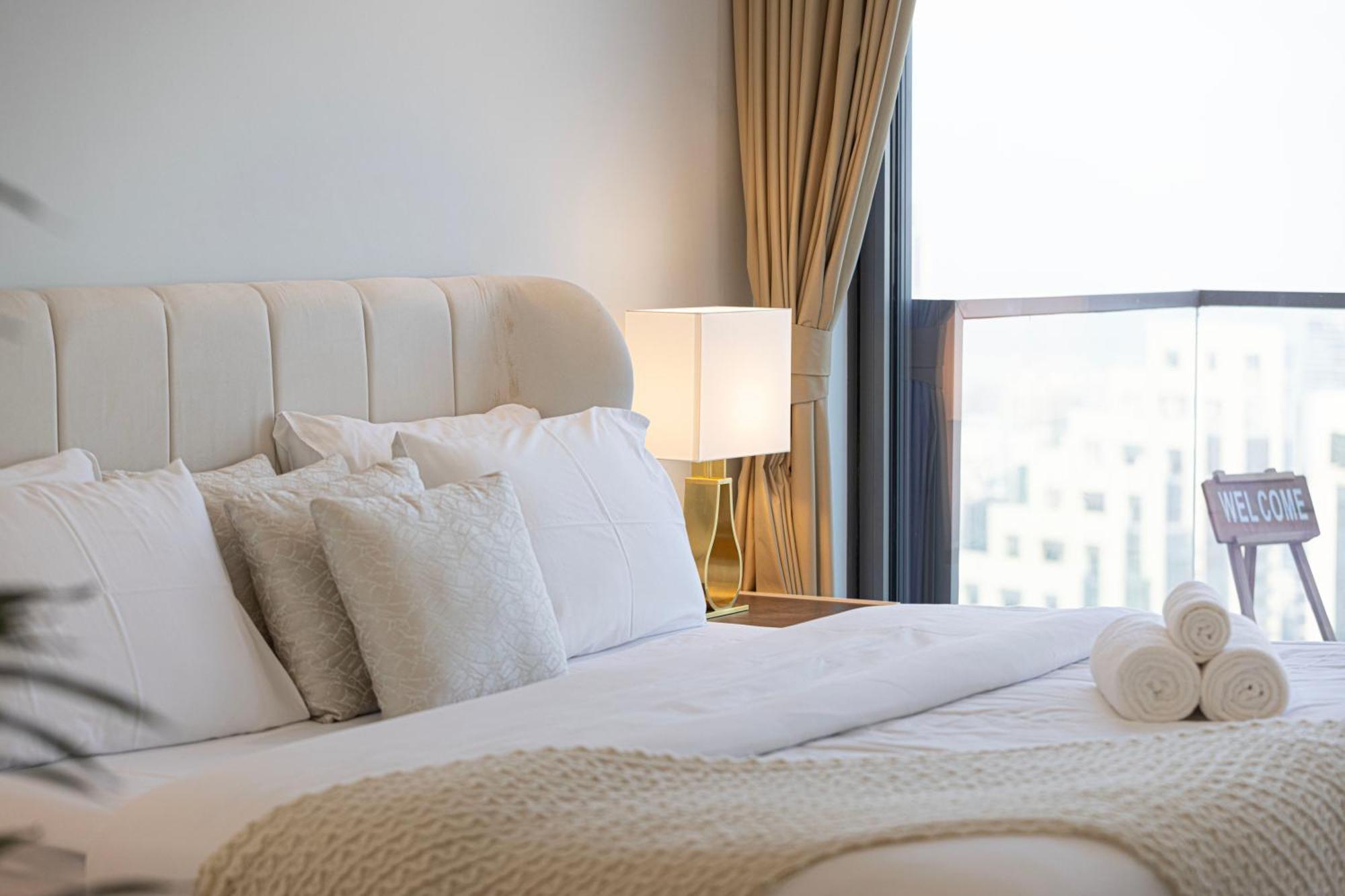 Apartamento Paramount Midtown, Infinity Pool, Burj Skyline Views *