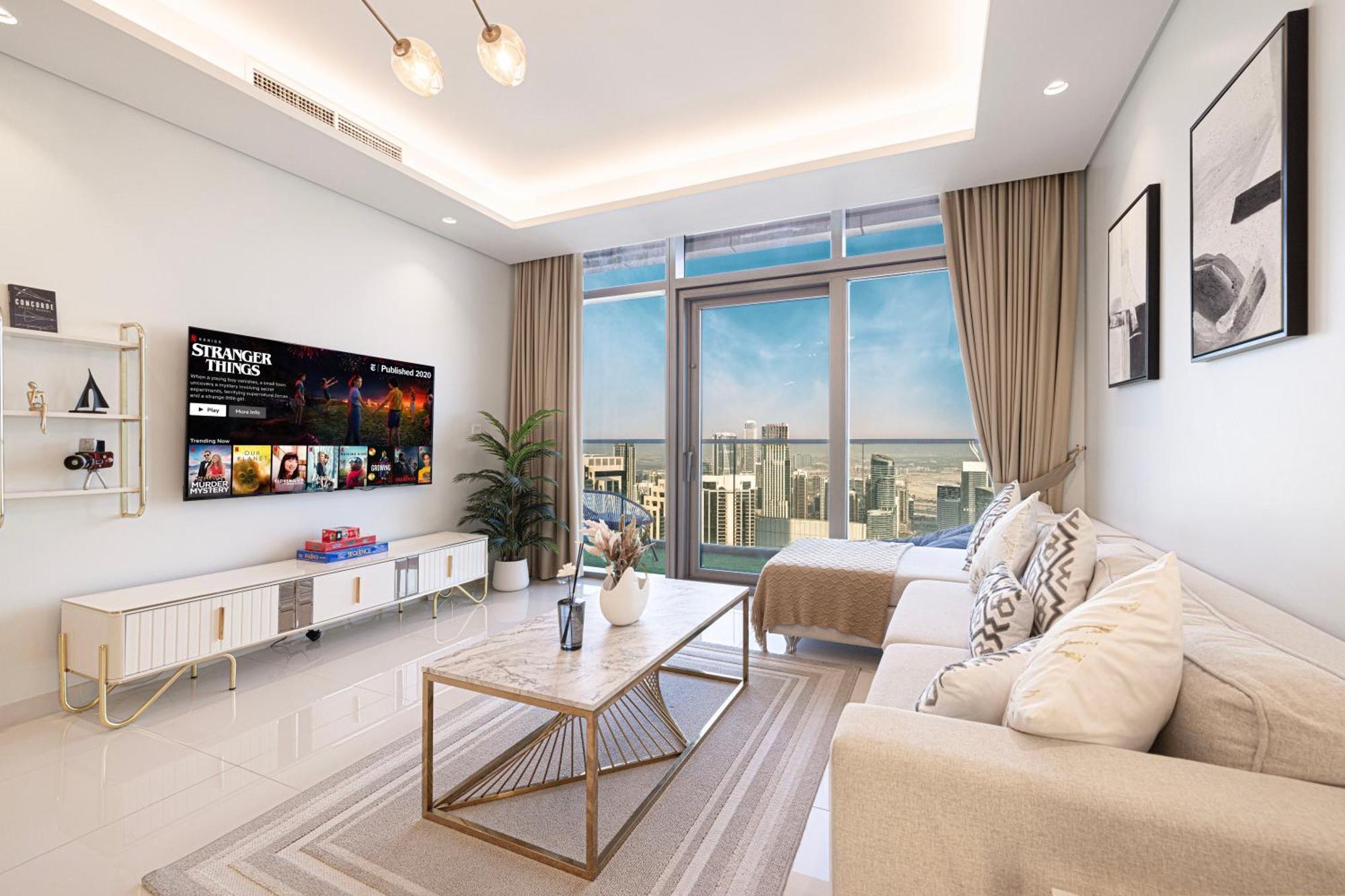 Paramount Midtown, Infinity Pool, Burj Skyline Views Apartamento Dubai