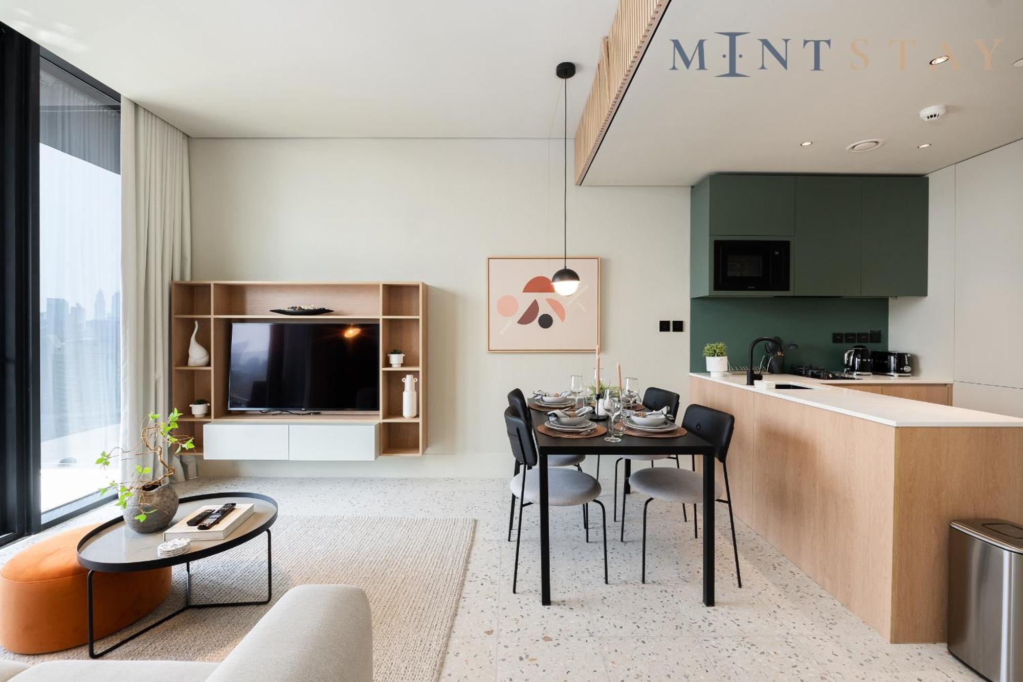 Apartment Upside Living, Burj Khalifa View, Business Bay - Mint *