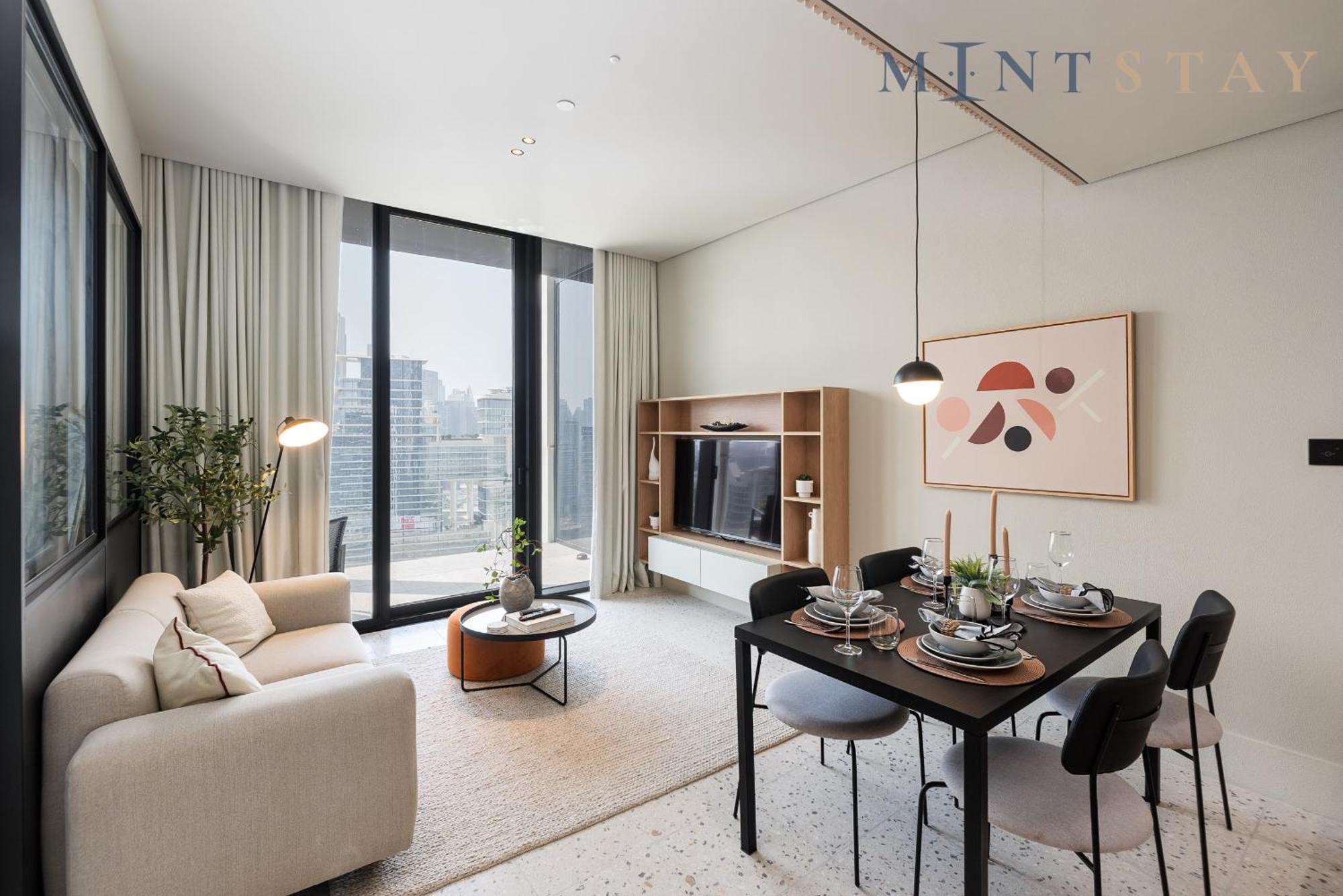 Upside Living, Burj Khalifa View, Business Bay - Mint *