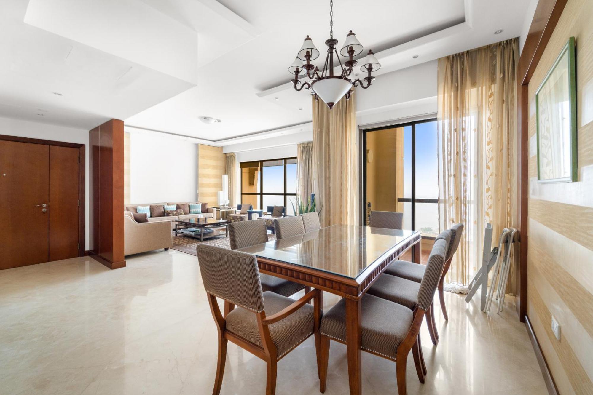 Apartment Elegant 3br Full Sea View Only 2 Minute Walk To Jbr Beach