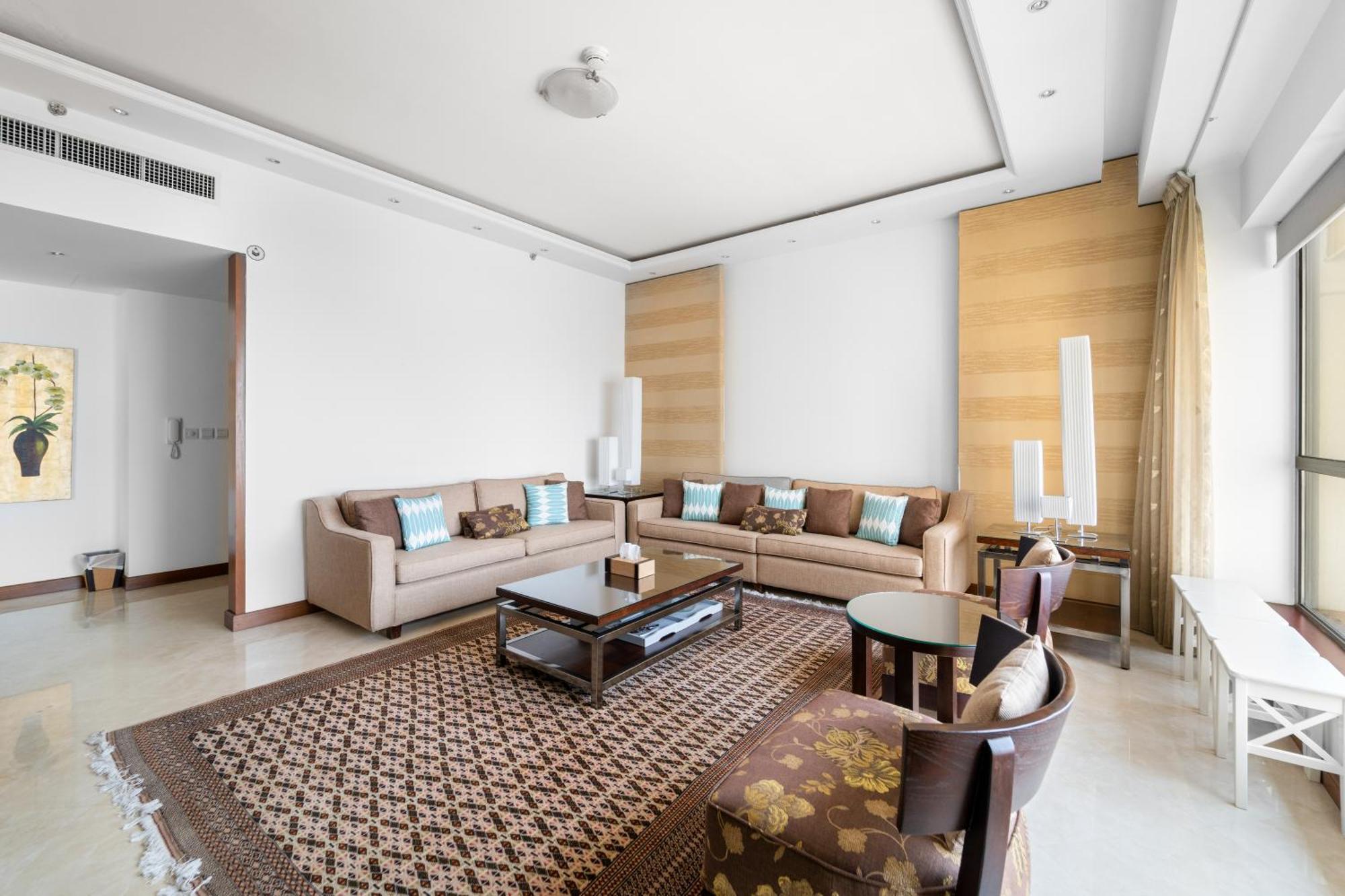Elegant 3br Full Sea View Only 2 Minute Walk To Jbr Beach Apartment