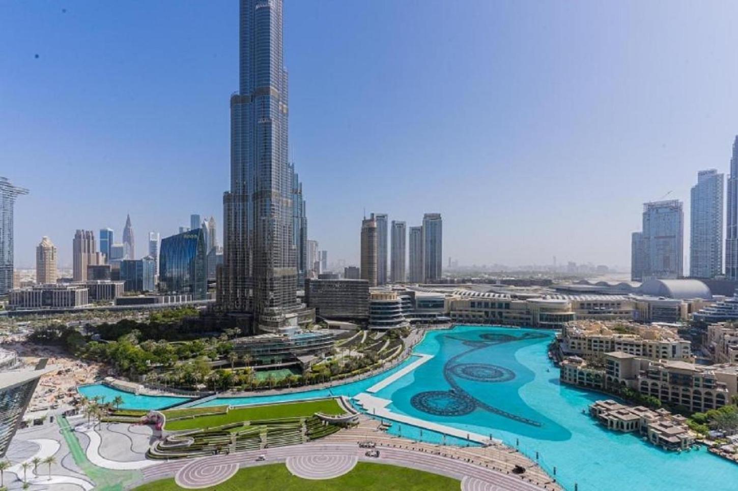Splendid With Burj Khalifa And Fountain View Apartamento Dubai