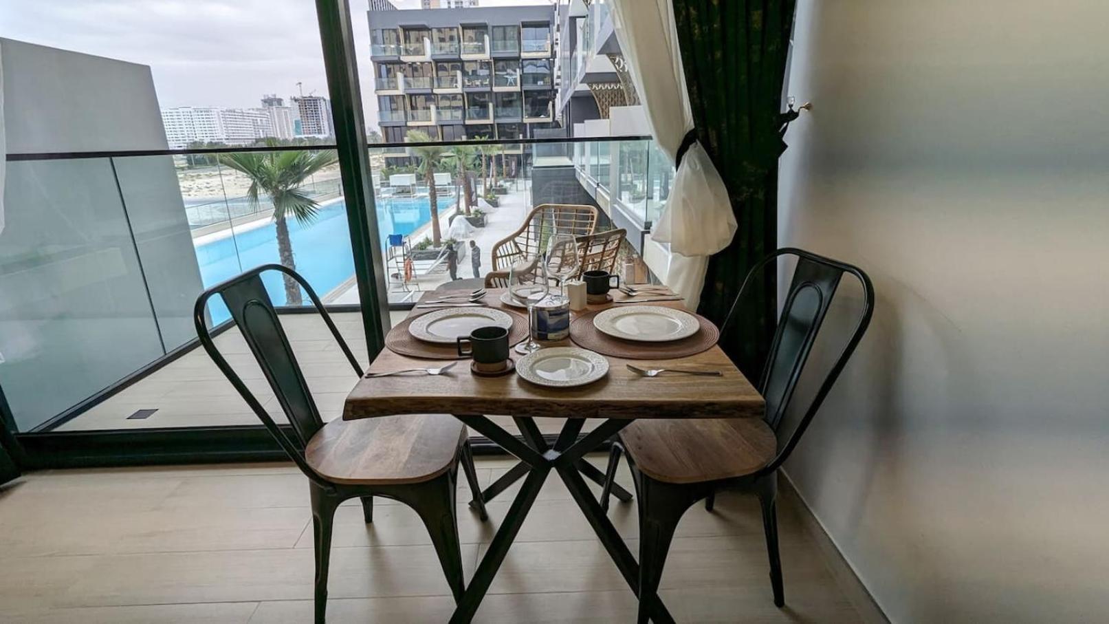 Spacious 1 Bedroom In Jvc W Balcony & Pool View Apartment Dubai