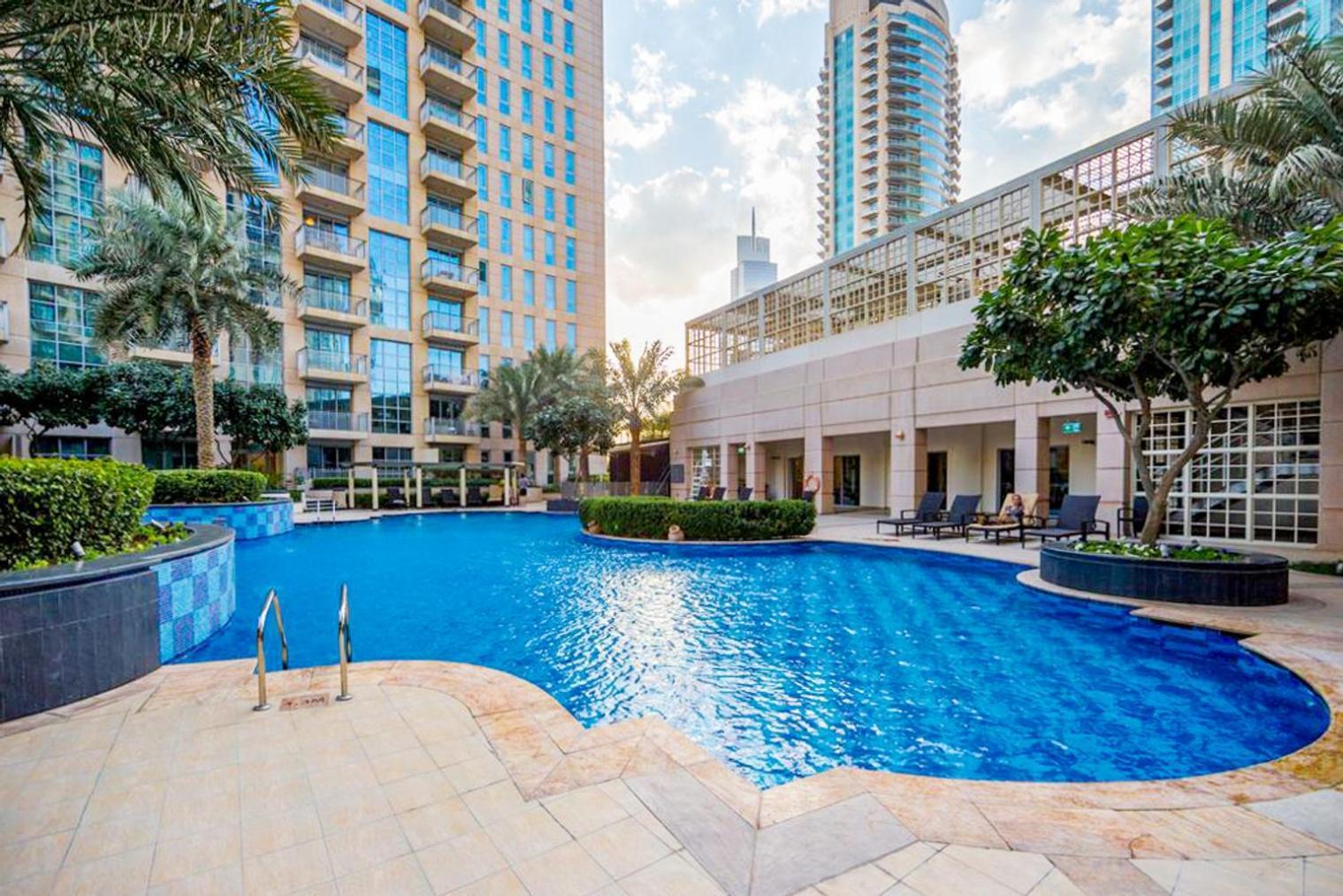 Apartment Blueground Standpoint Doorman Pool Dxb-800 Dubai