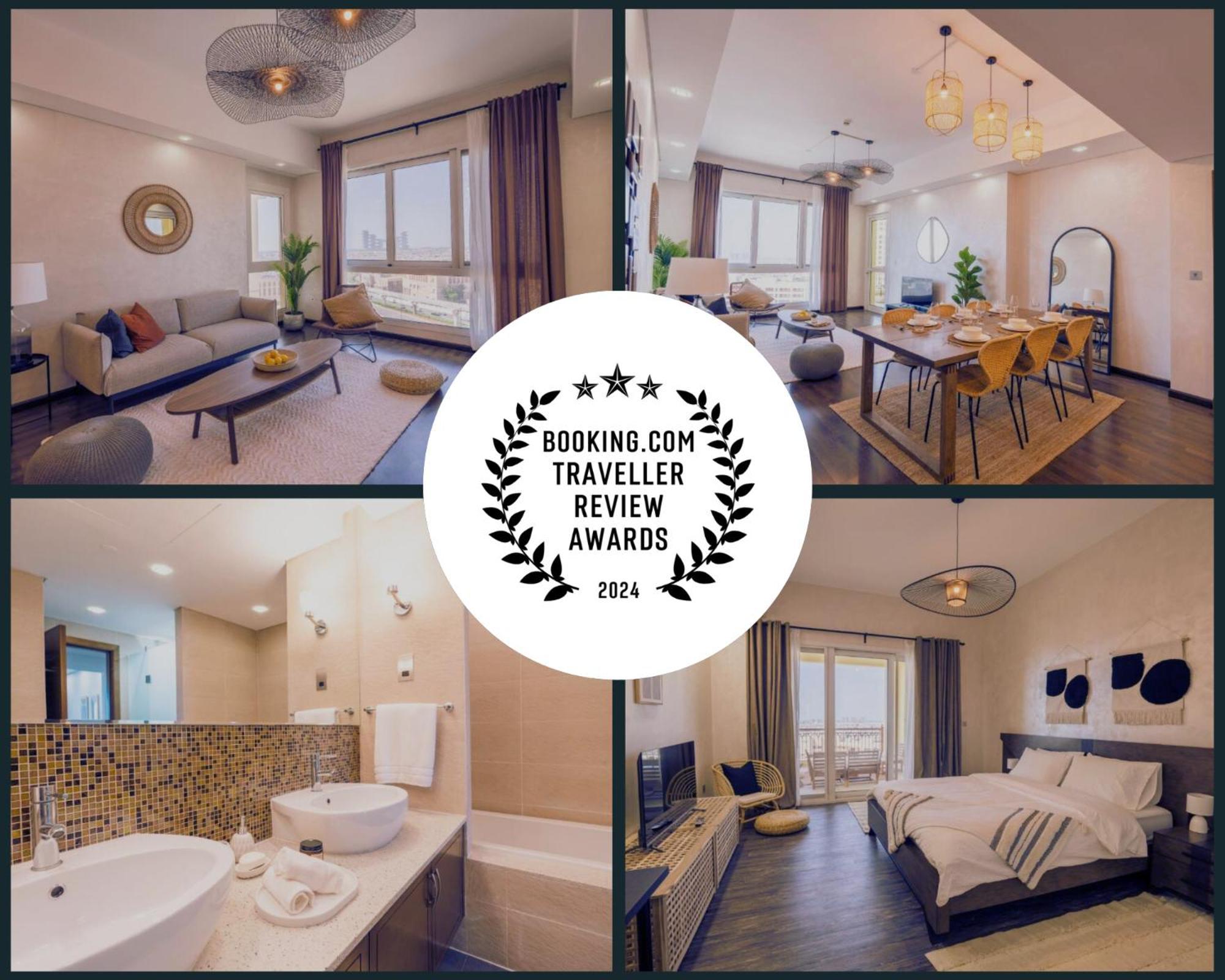 Apartment Elegant 2br Palm Jumeirah Apt With Pool Access *