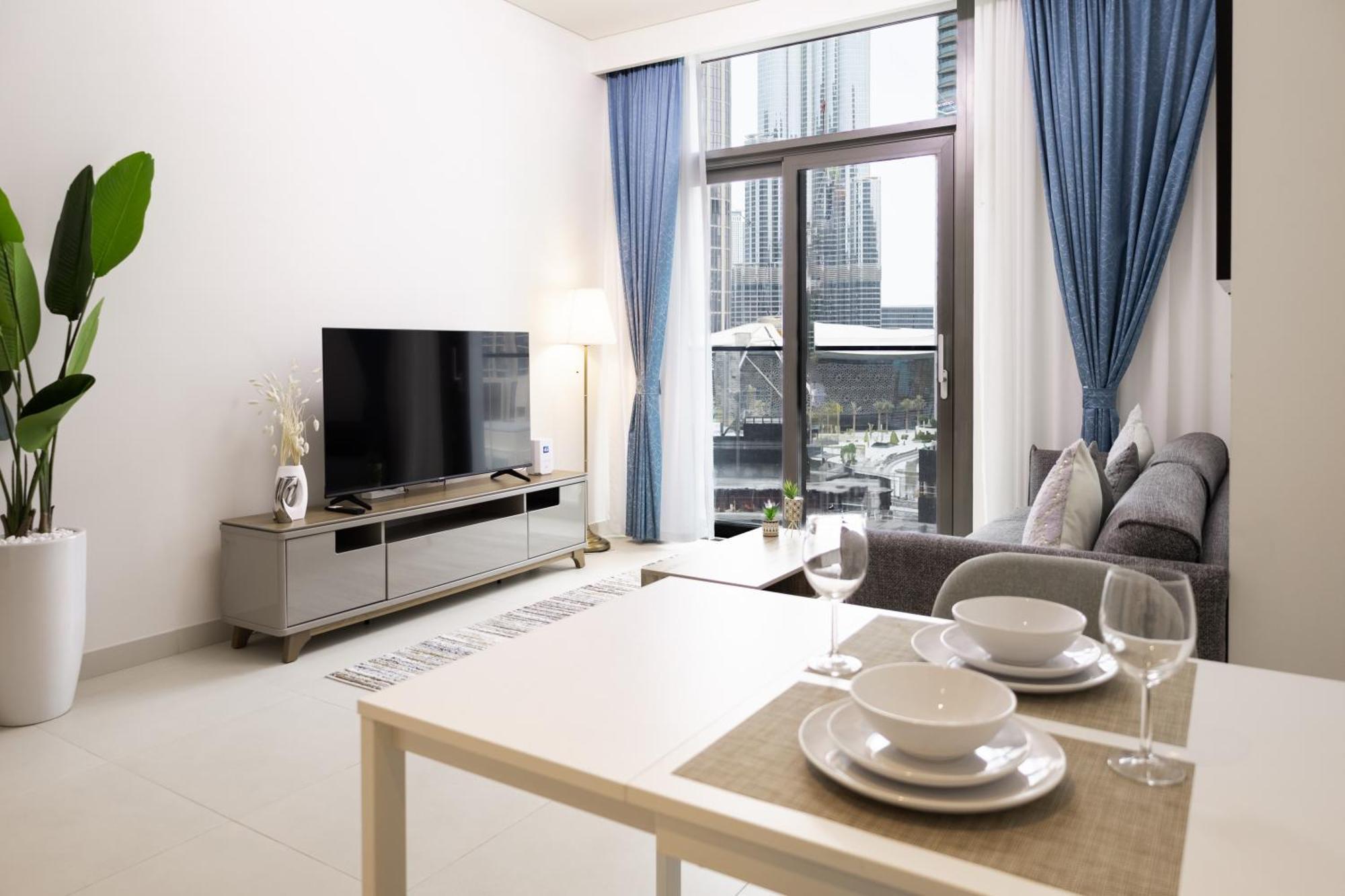 Elegant 1br Burj Crown With Burj Khalifa View Apartment Dubai