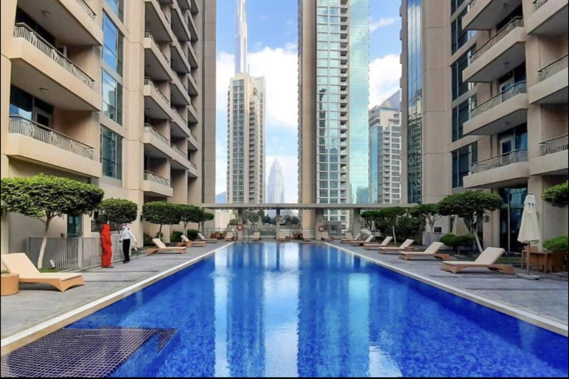 Daire Boulevard 2 Br- Burj Khalifa-dubai Mall- Pool-gym *
