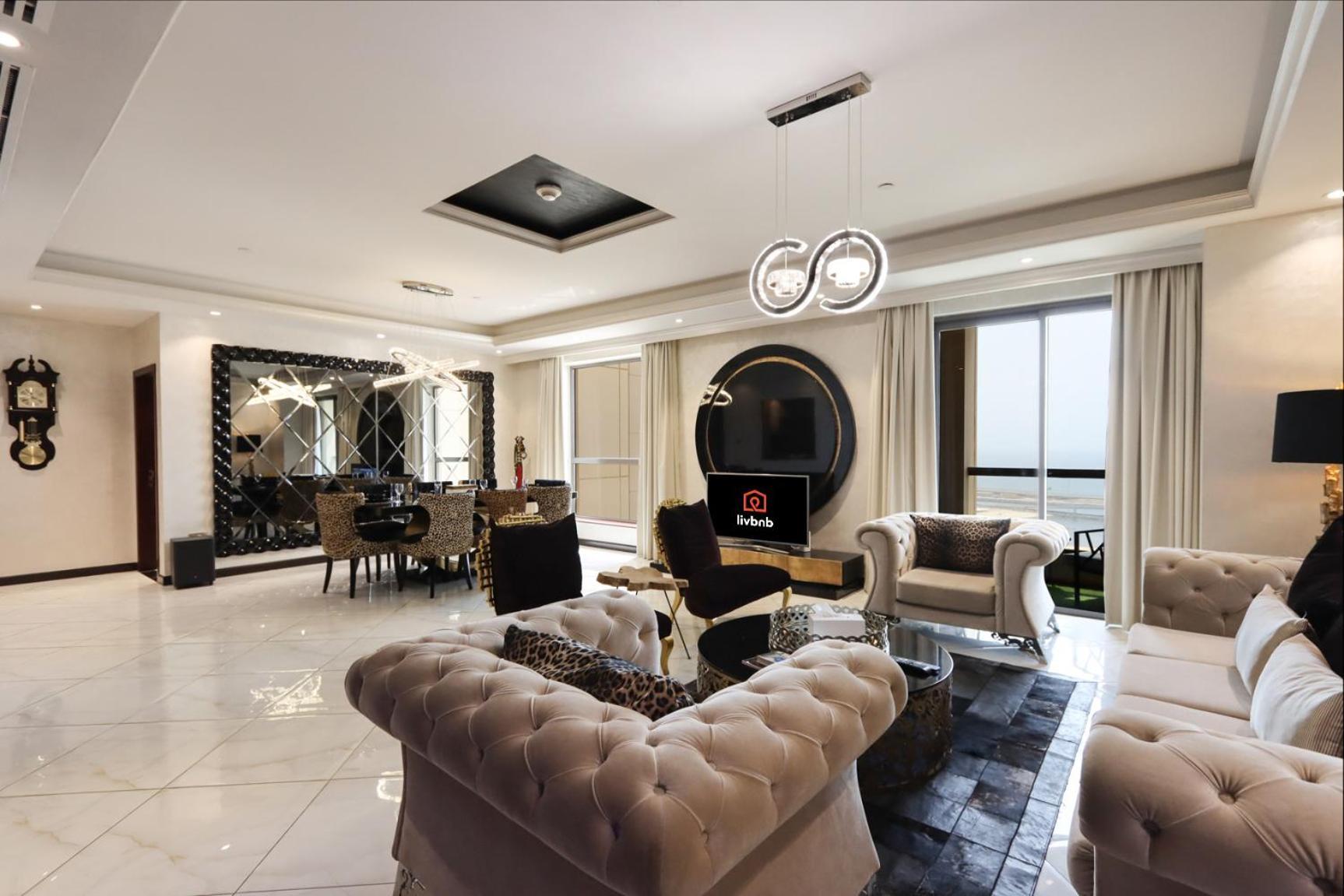 Daire Upgraded With Full Sea View Rimal 5 - Entire 4 Bedroom - Access Dubai