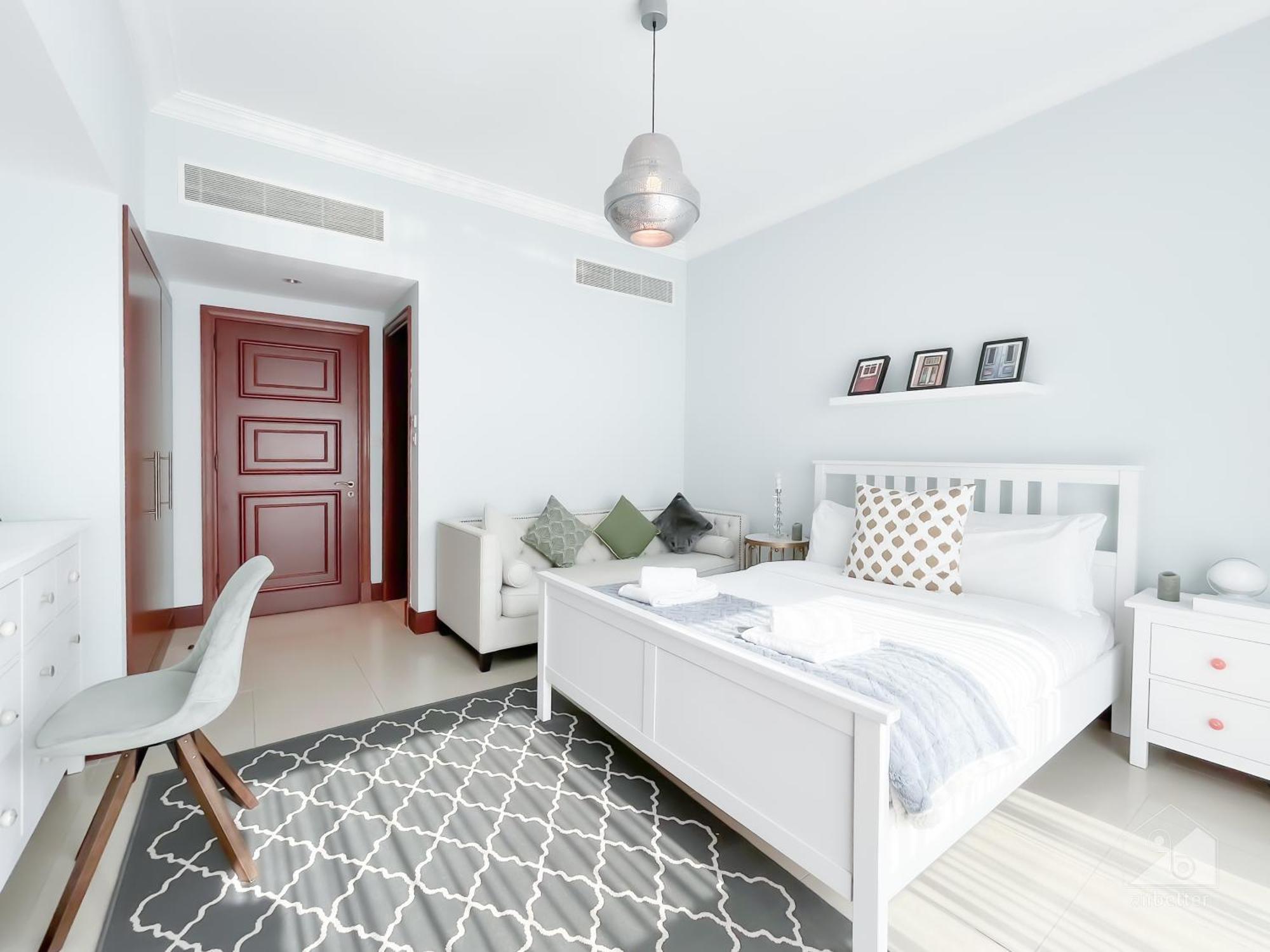 Luxury 2bedroom With Balcony & View Palm *