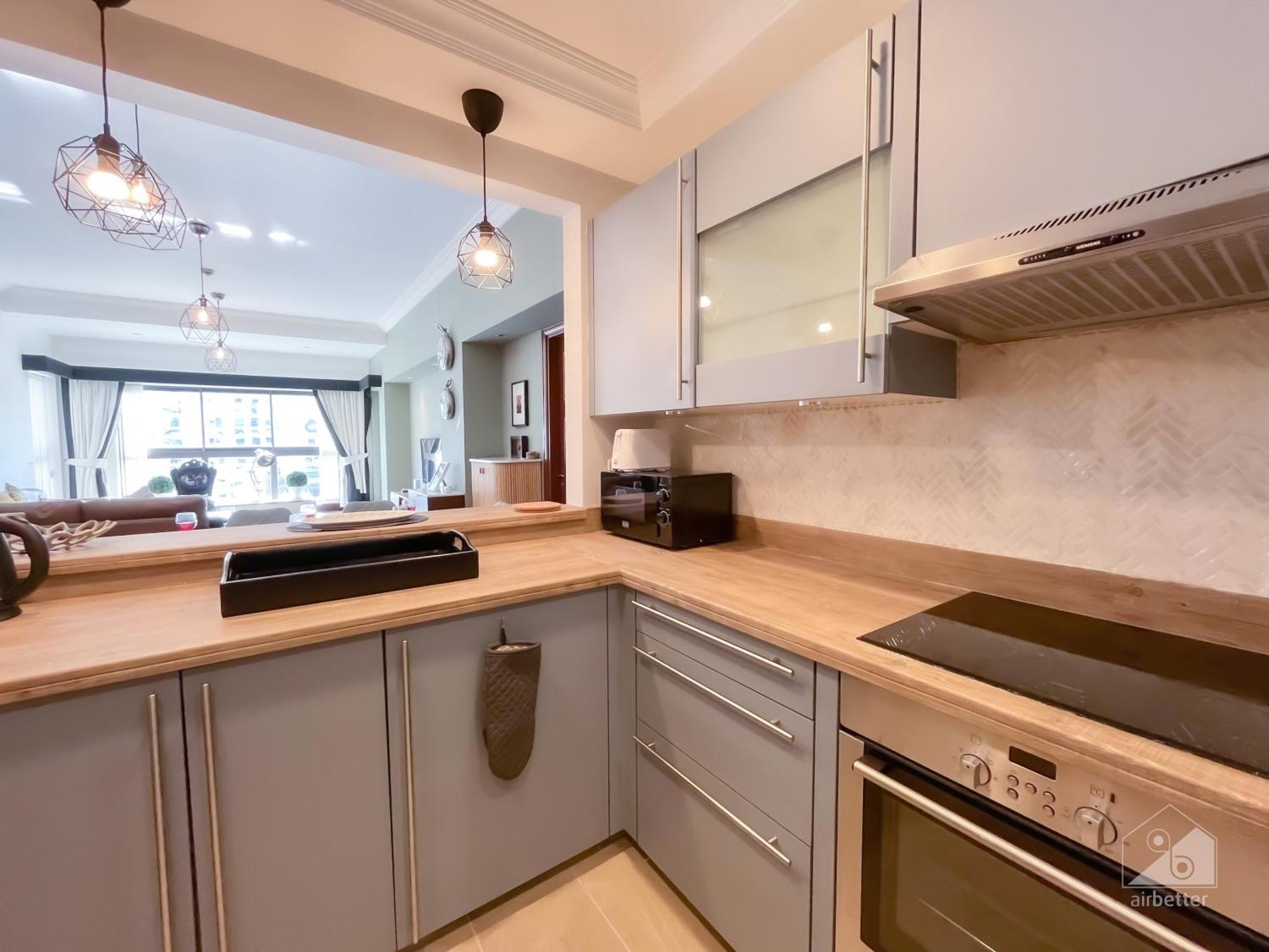 Luxury 2bedroom With Balcony & View Palm