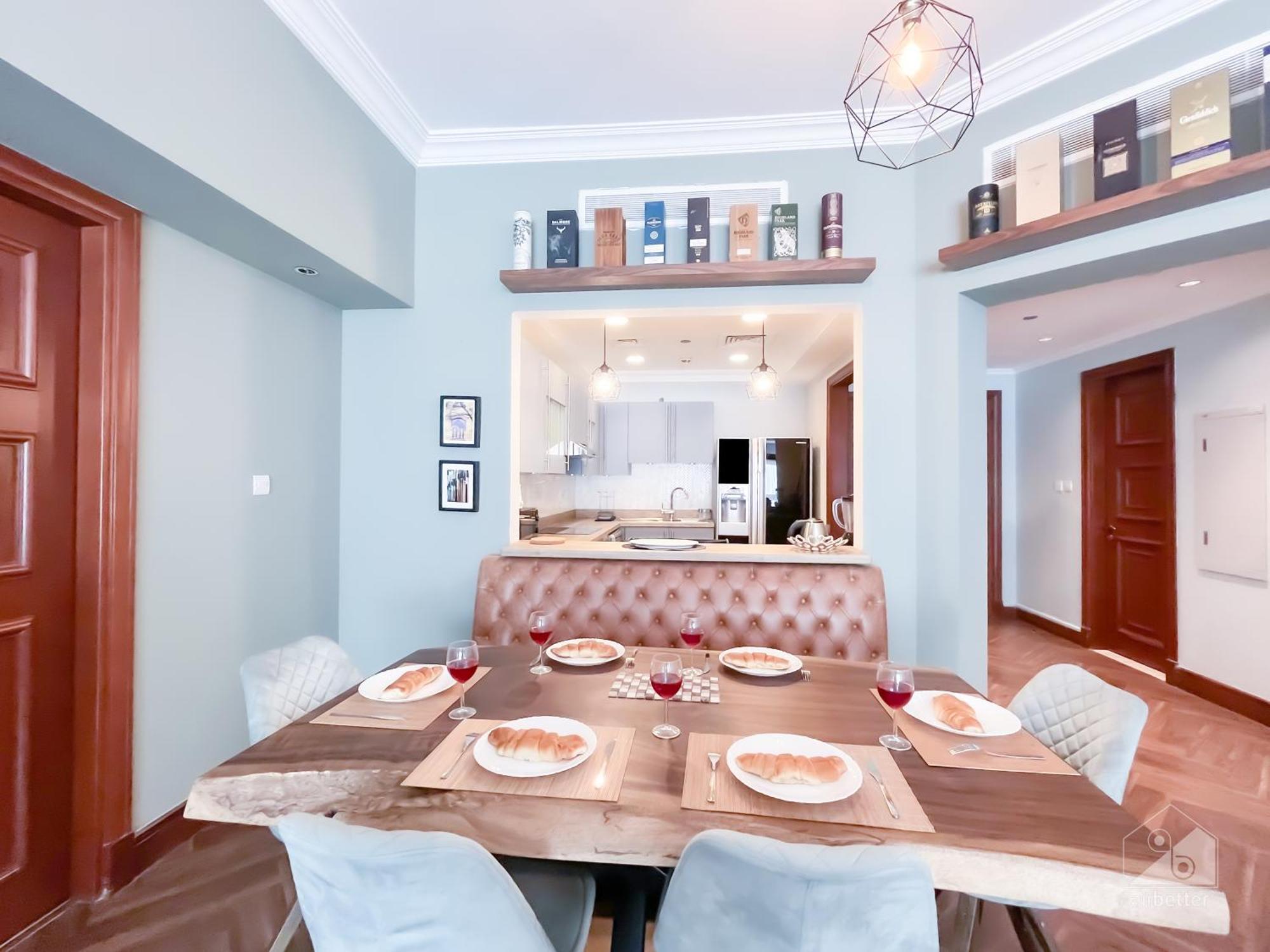 Apartment Luxury 2bedroom With Balcony & View Palm *