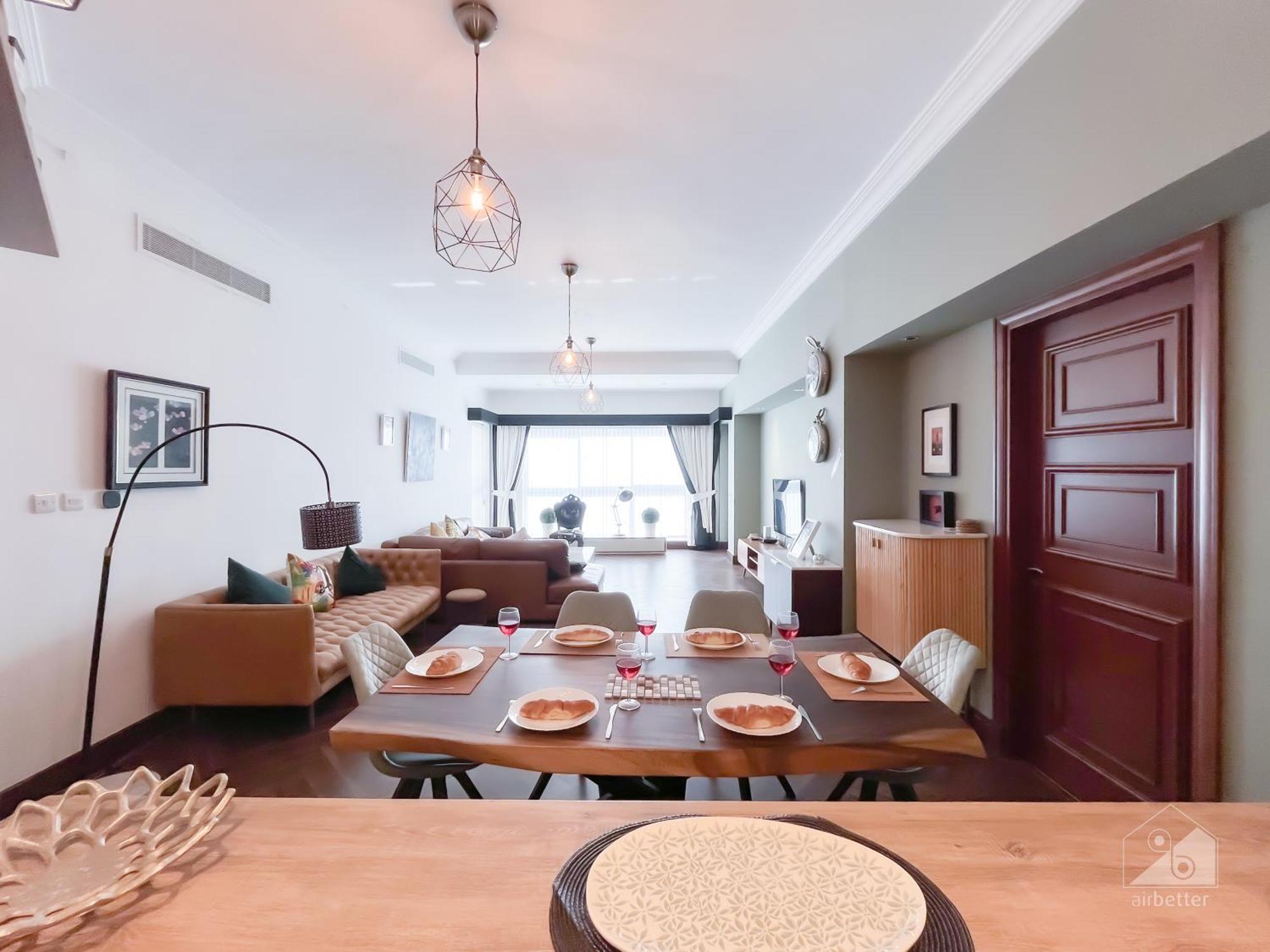 Luxury 2bedroom With Balcony & View Palm *