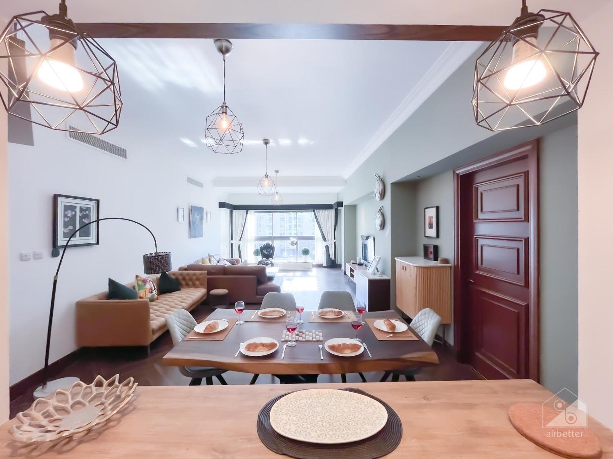 Apartment Luxury 2bedroom With Balcony & View Palm
