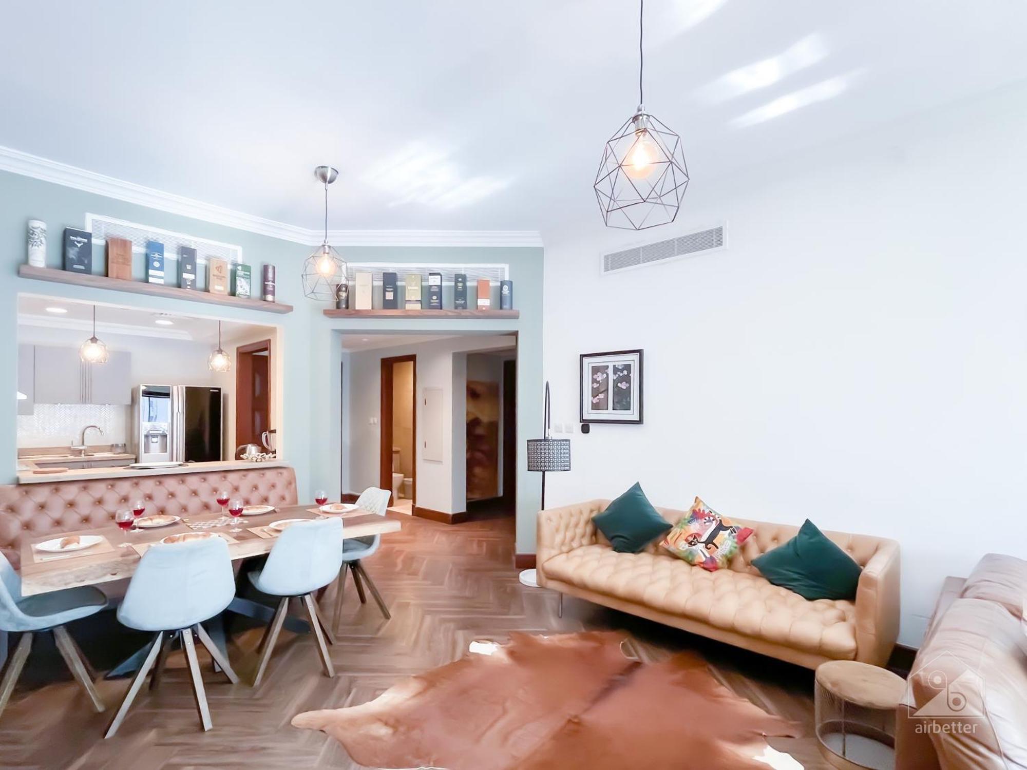 Apartment Luxury 2bedroom With Balcony & View Palm *