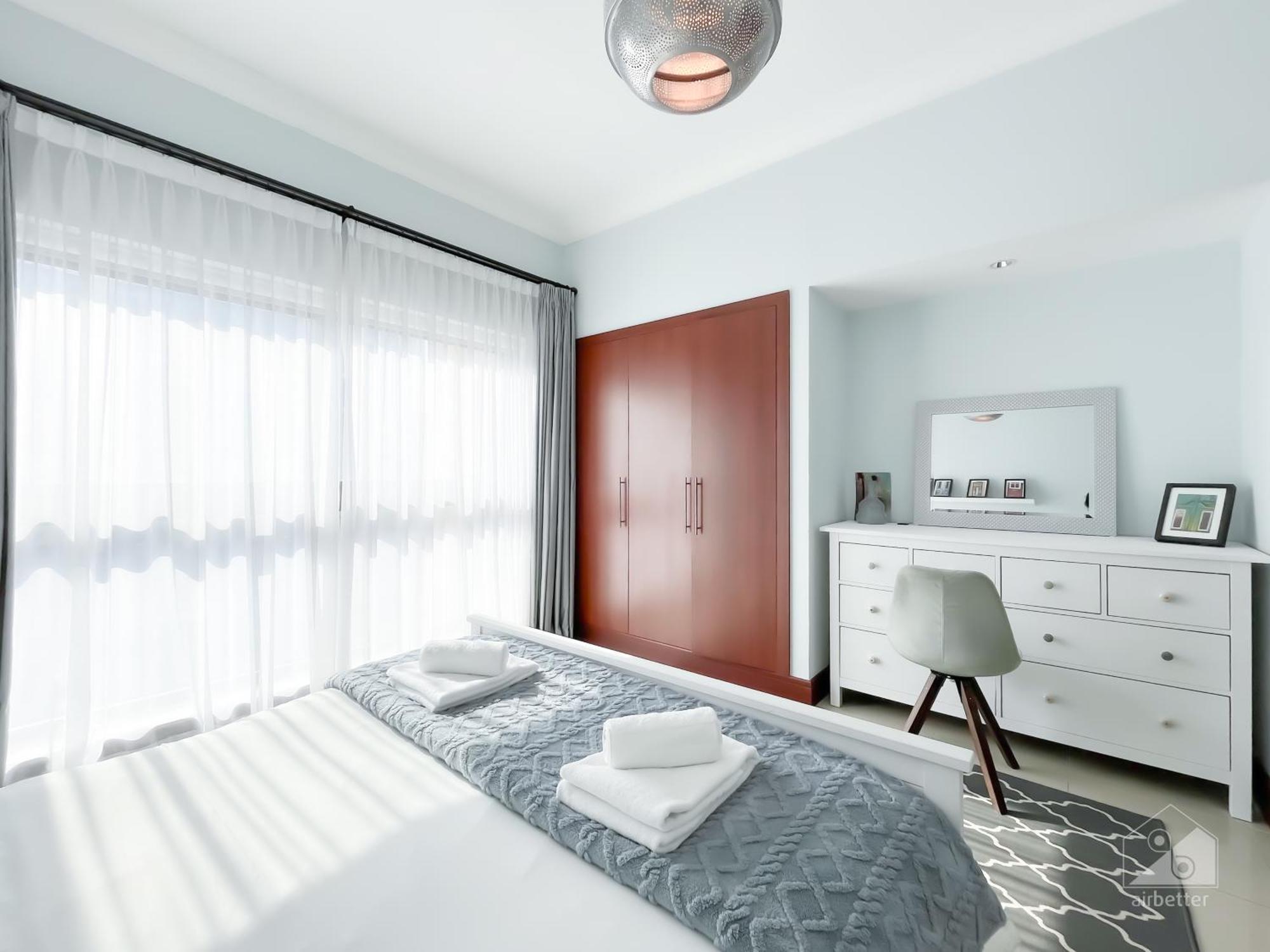 Luxury 2bedroom With Balcony & View Palm *