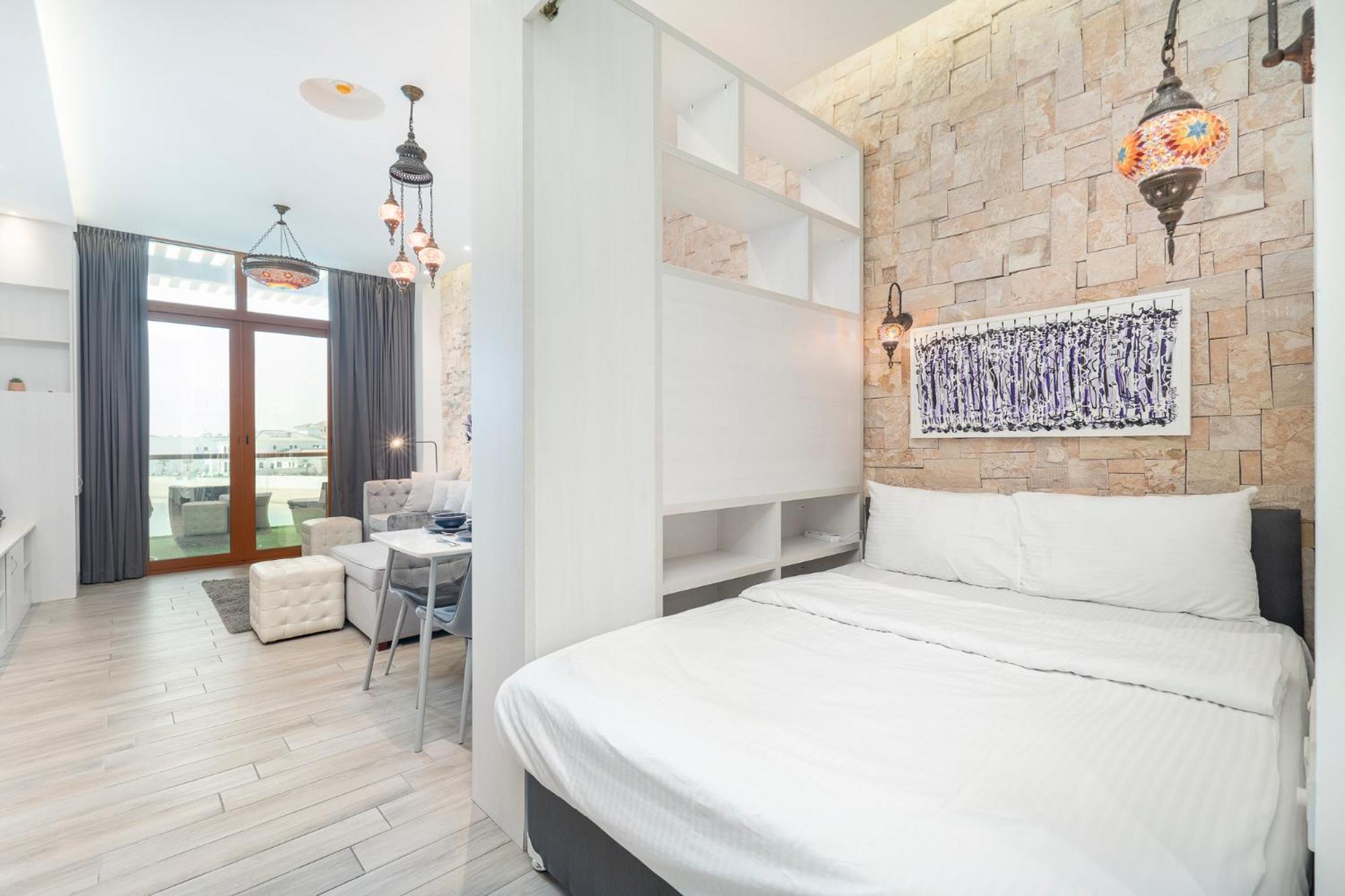 Daire Palm Jumeirah Studio With Sea View Spacious